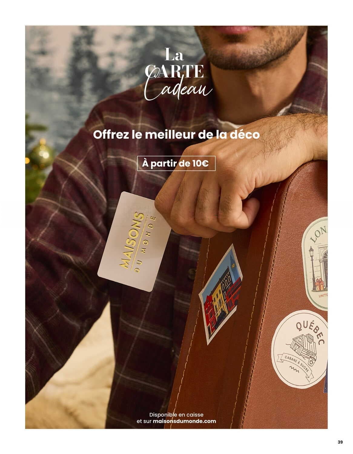 La Carte Cadeau Maisons du Monde