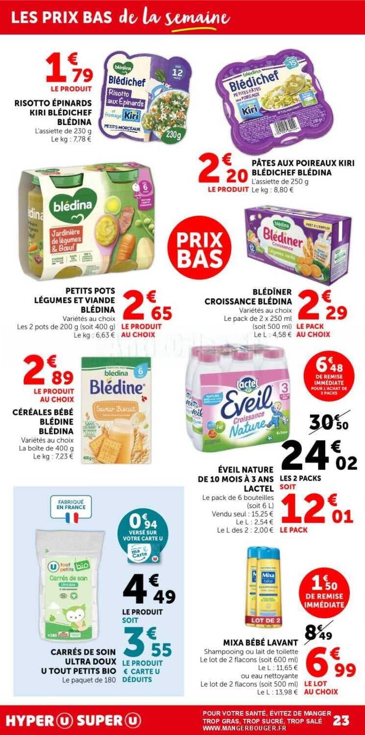 Mixa bébé lavant