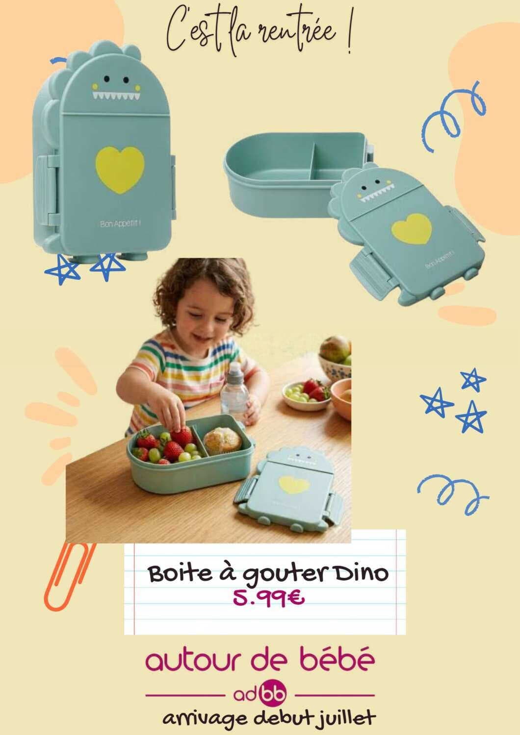 Boite à gouter dino