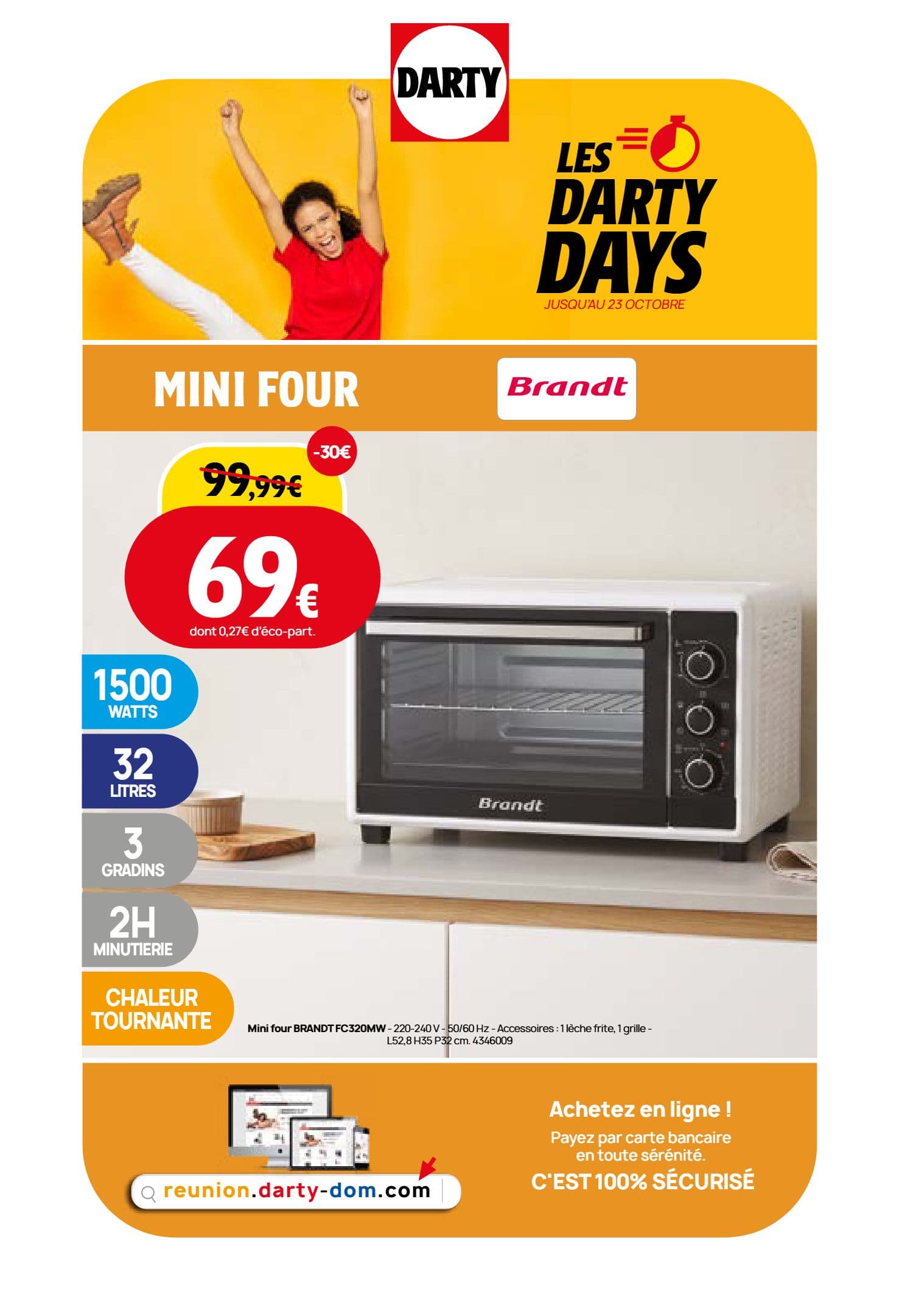 Mini four brandt