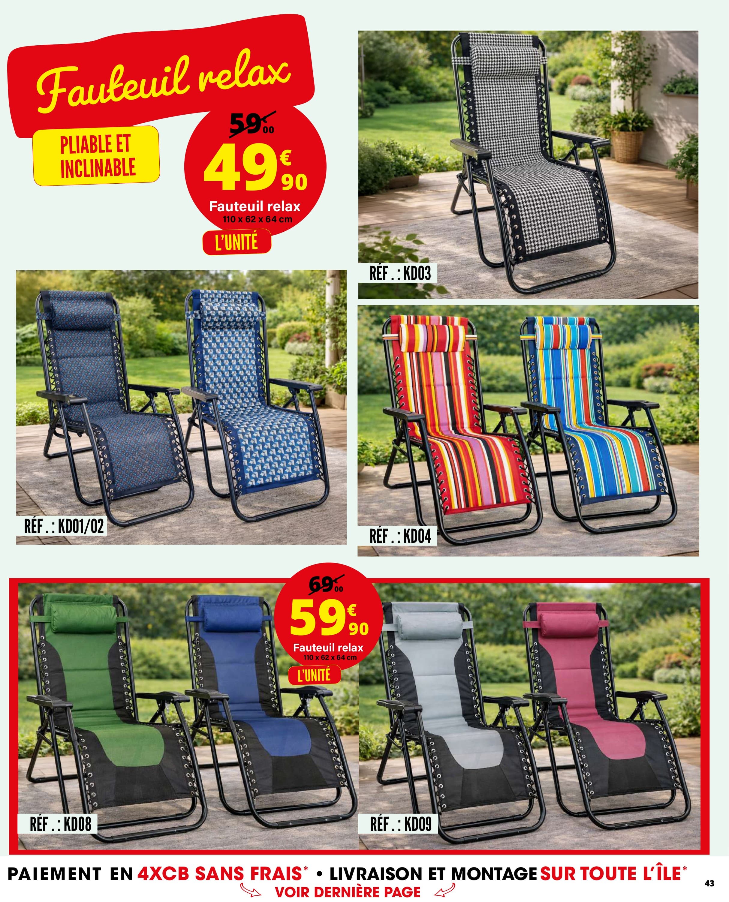 Fauteuil relax
