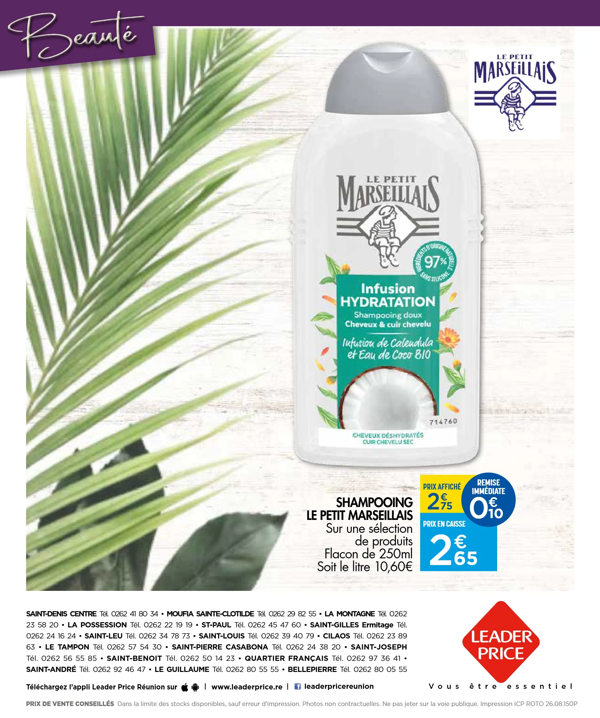 Shampooing le petit marseillais