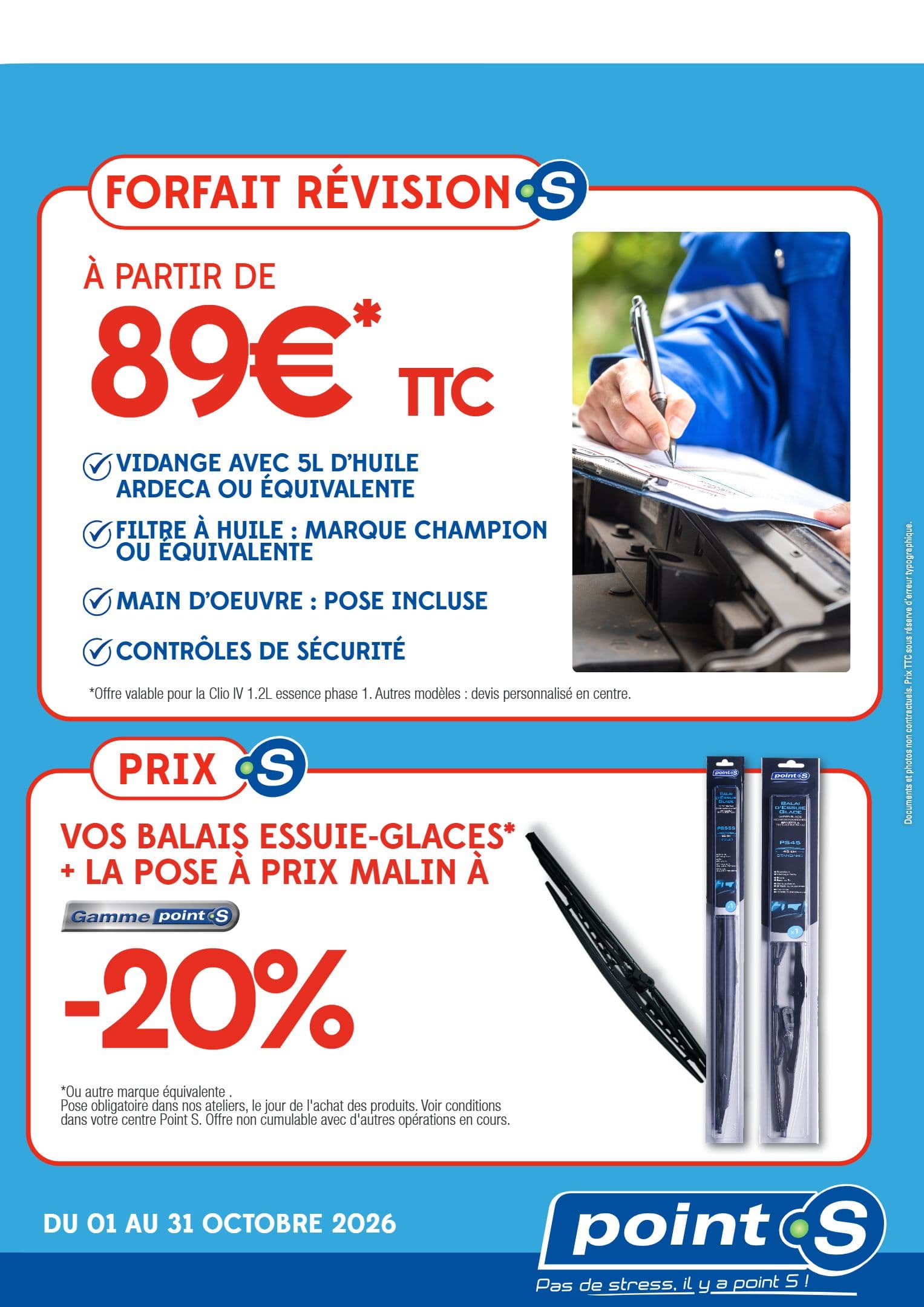 Forfait révision