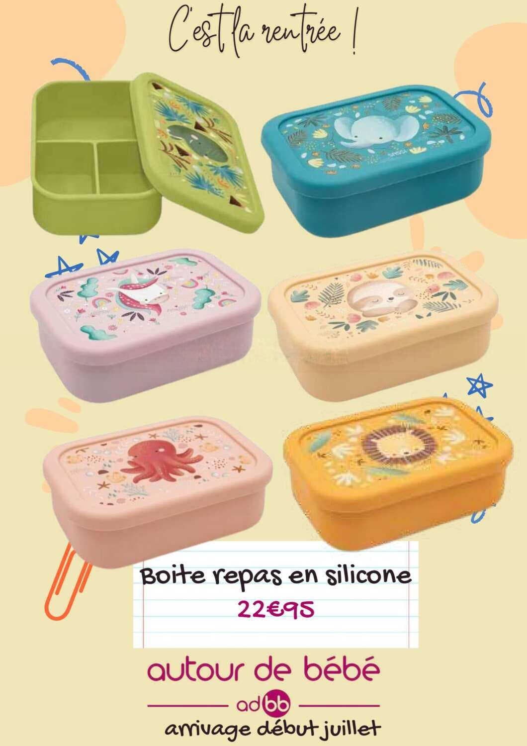 Boite repas en silicone
