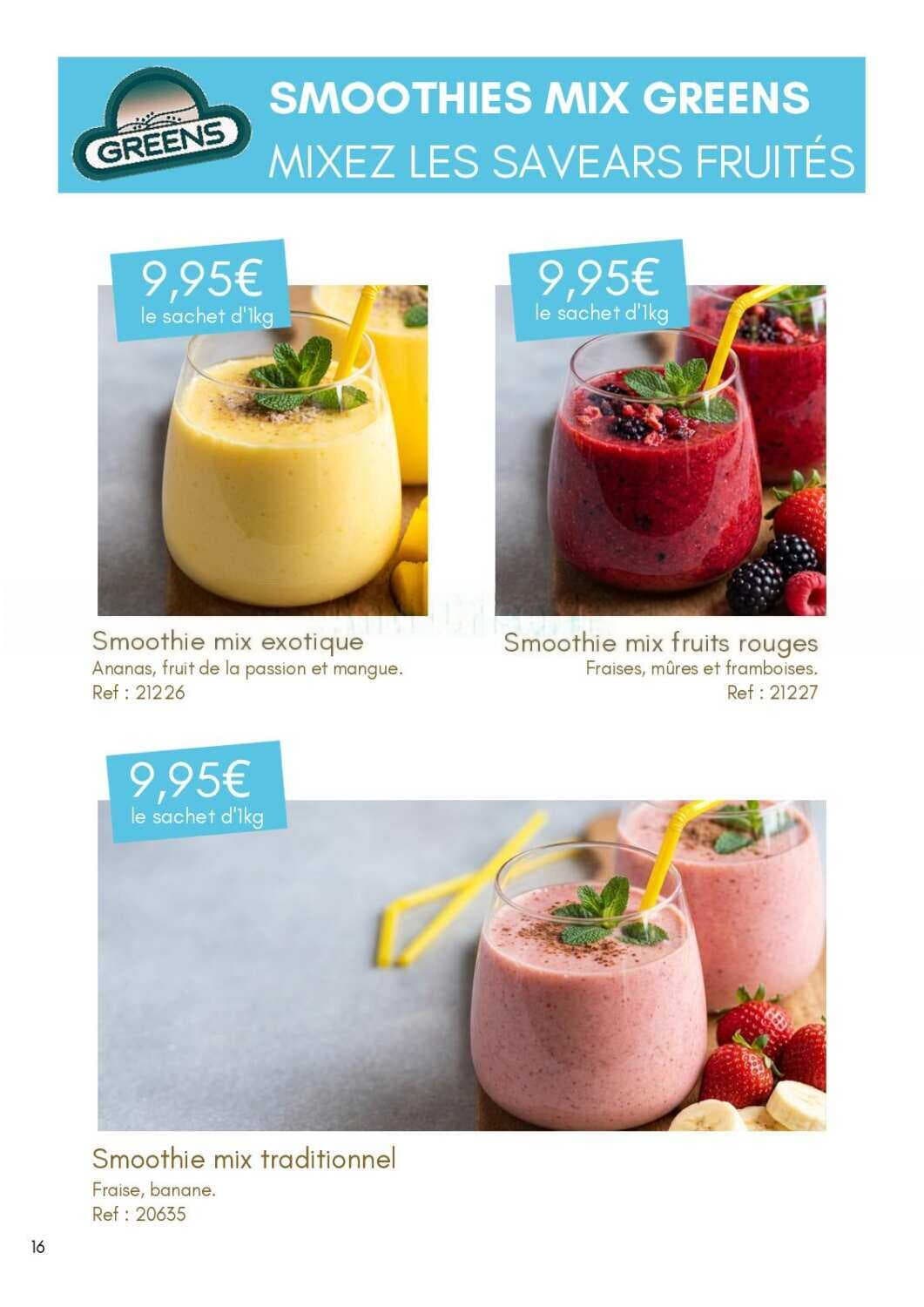 Smoothie mix traditionnel