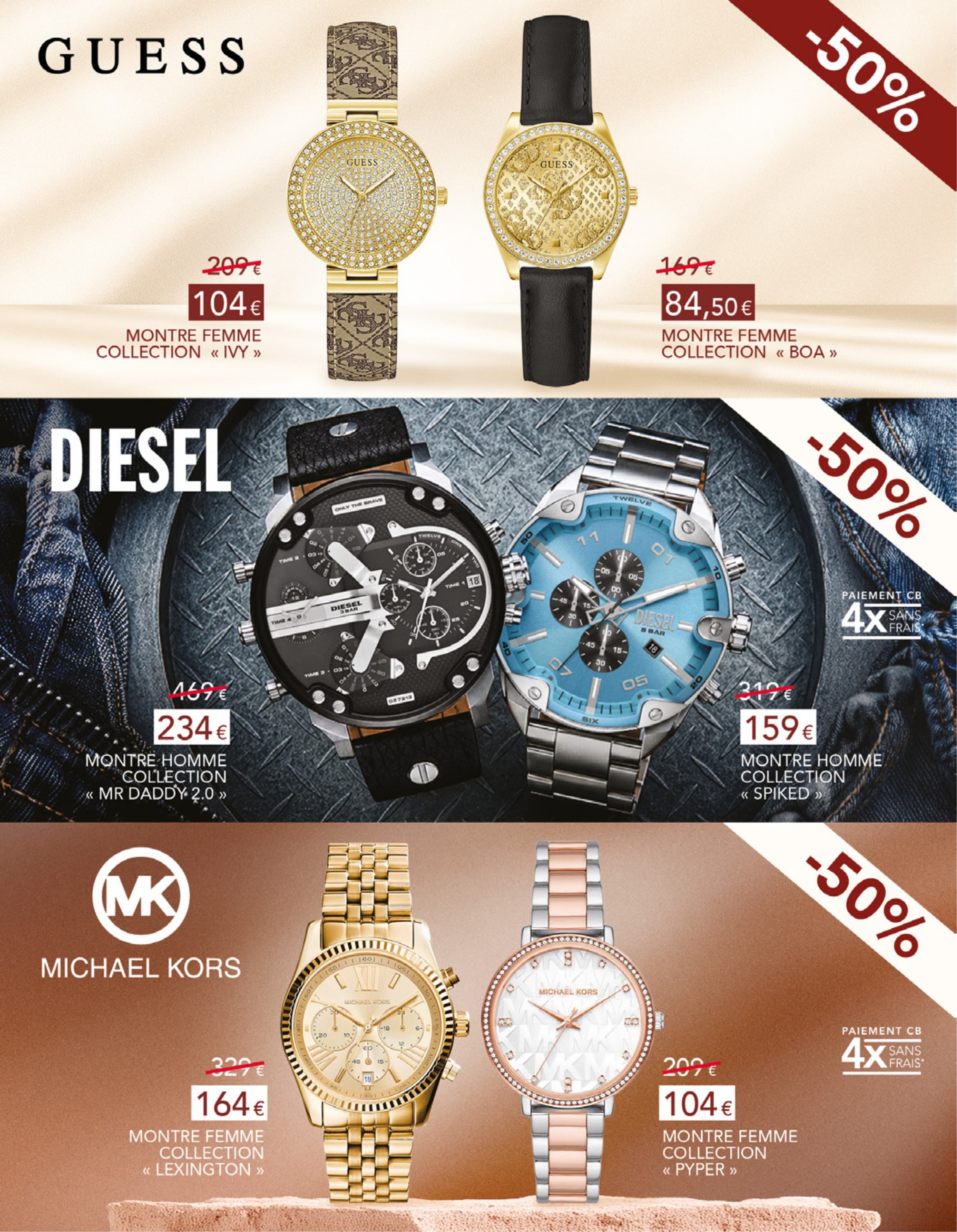 Montre femme collection 'pyper'