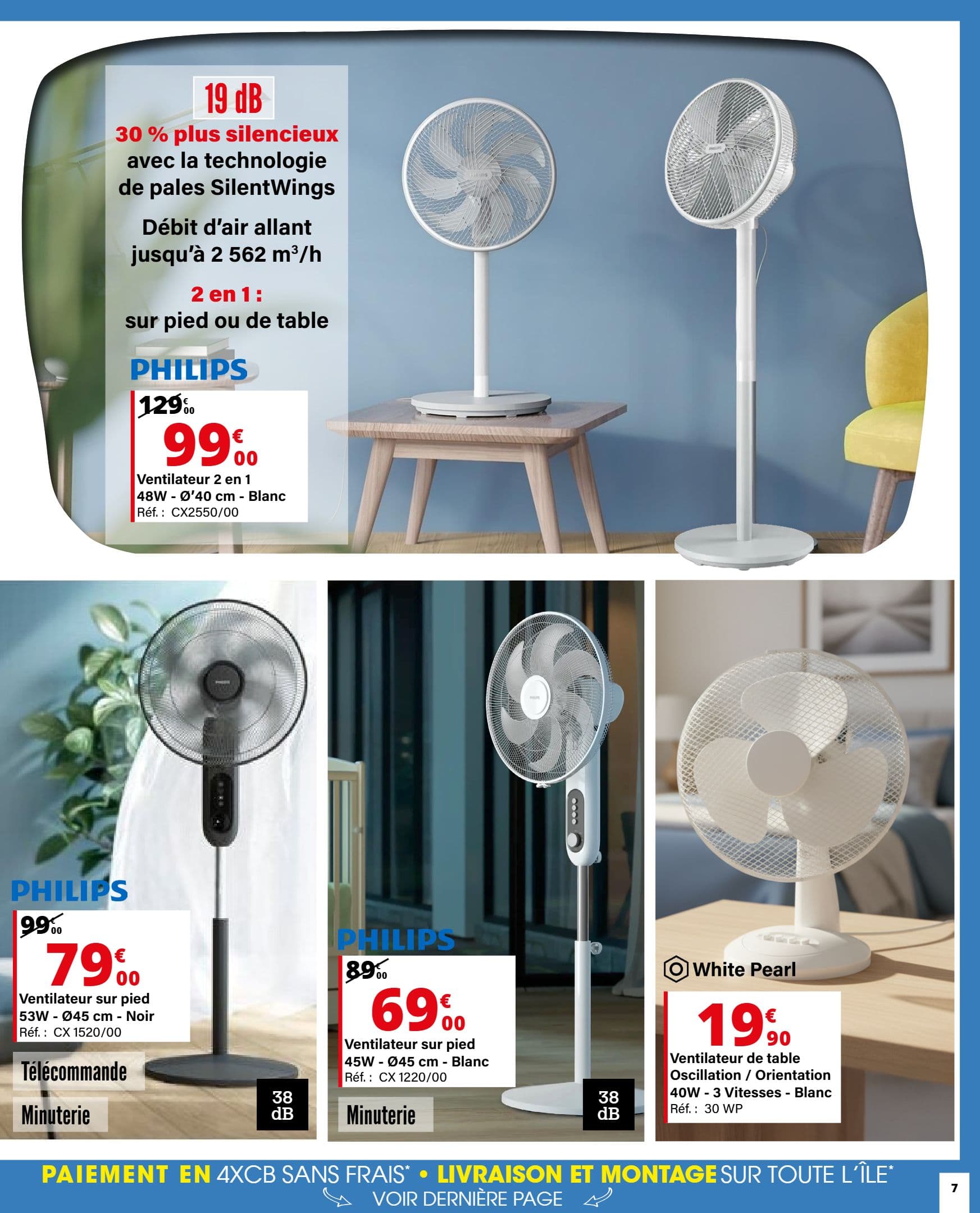 Ventilateur de table
