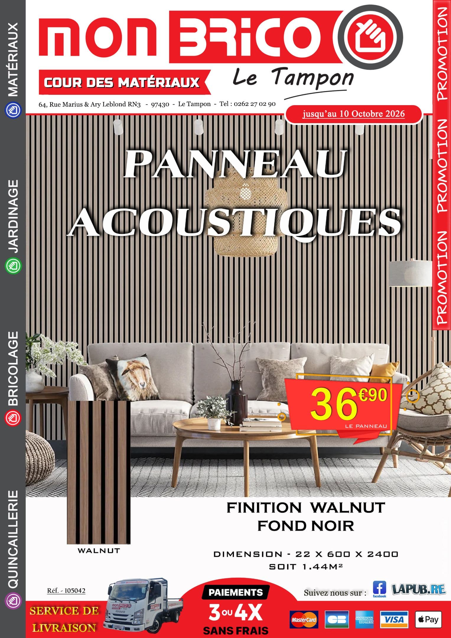 Panneau acoustiques