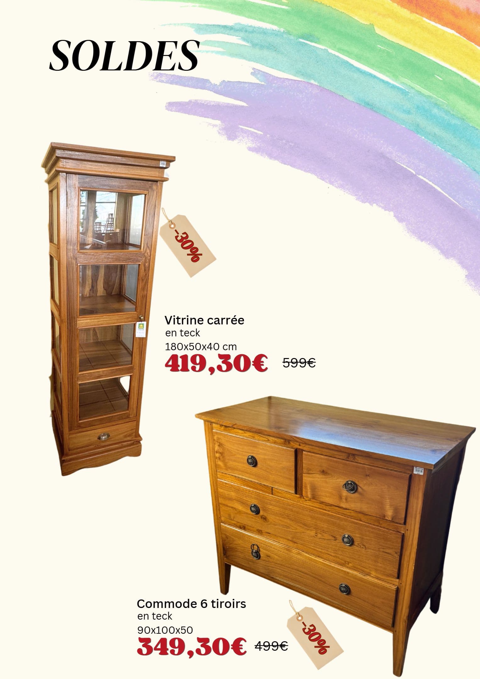 Commode 6 tiroirs