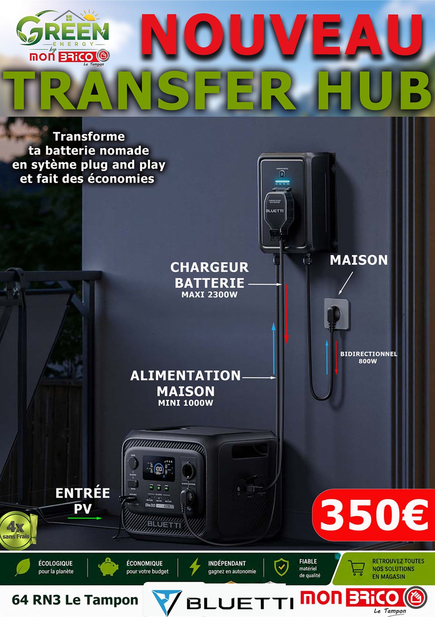 Transfer hub