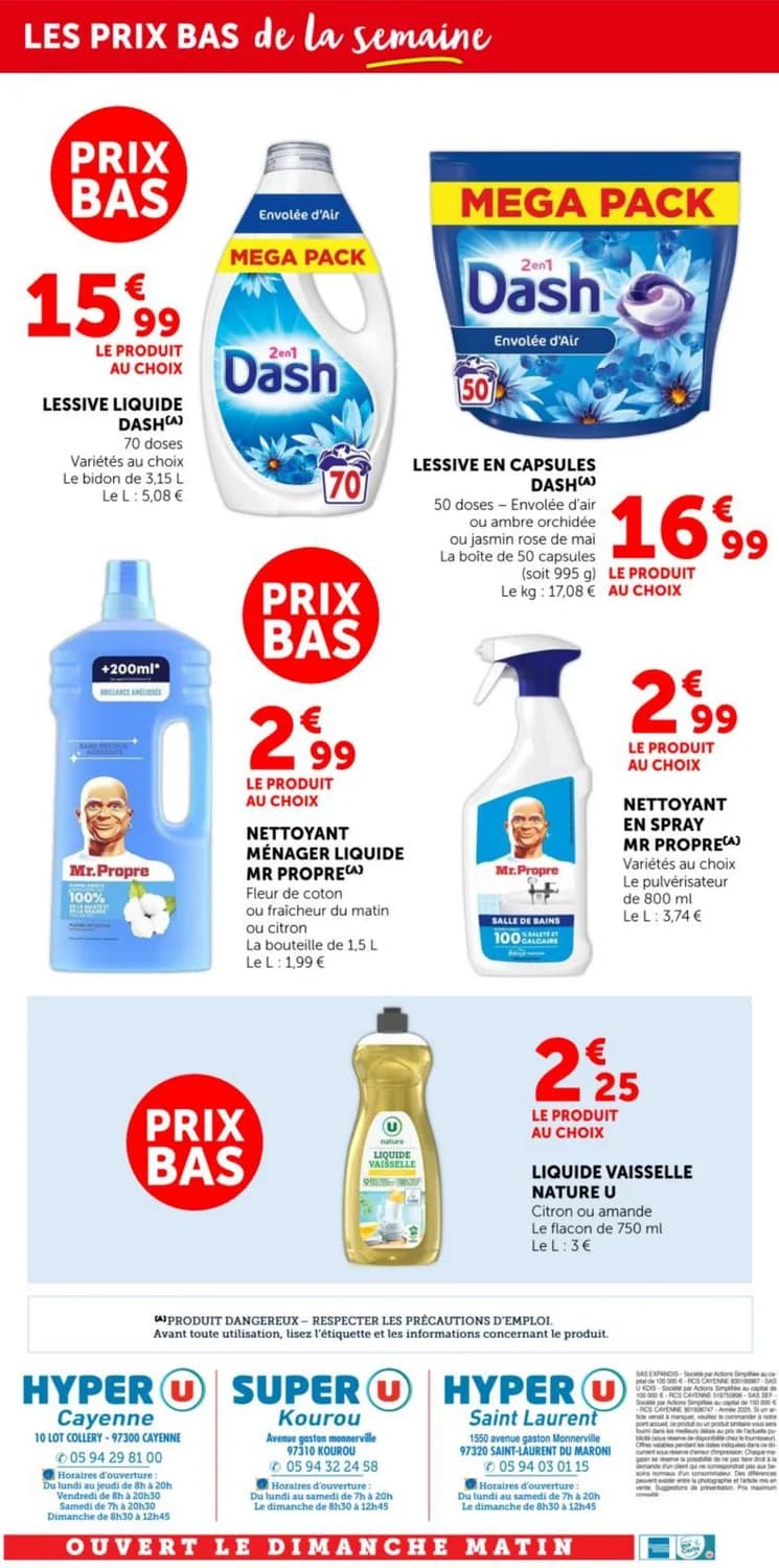 Liquide Vaisselle Nature U