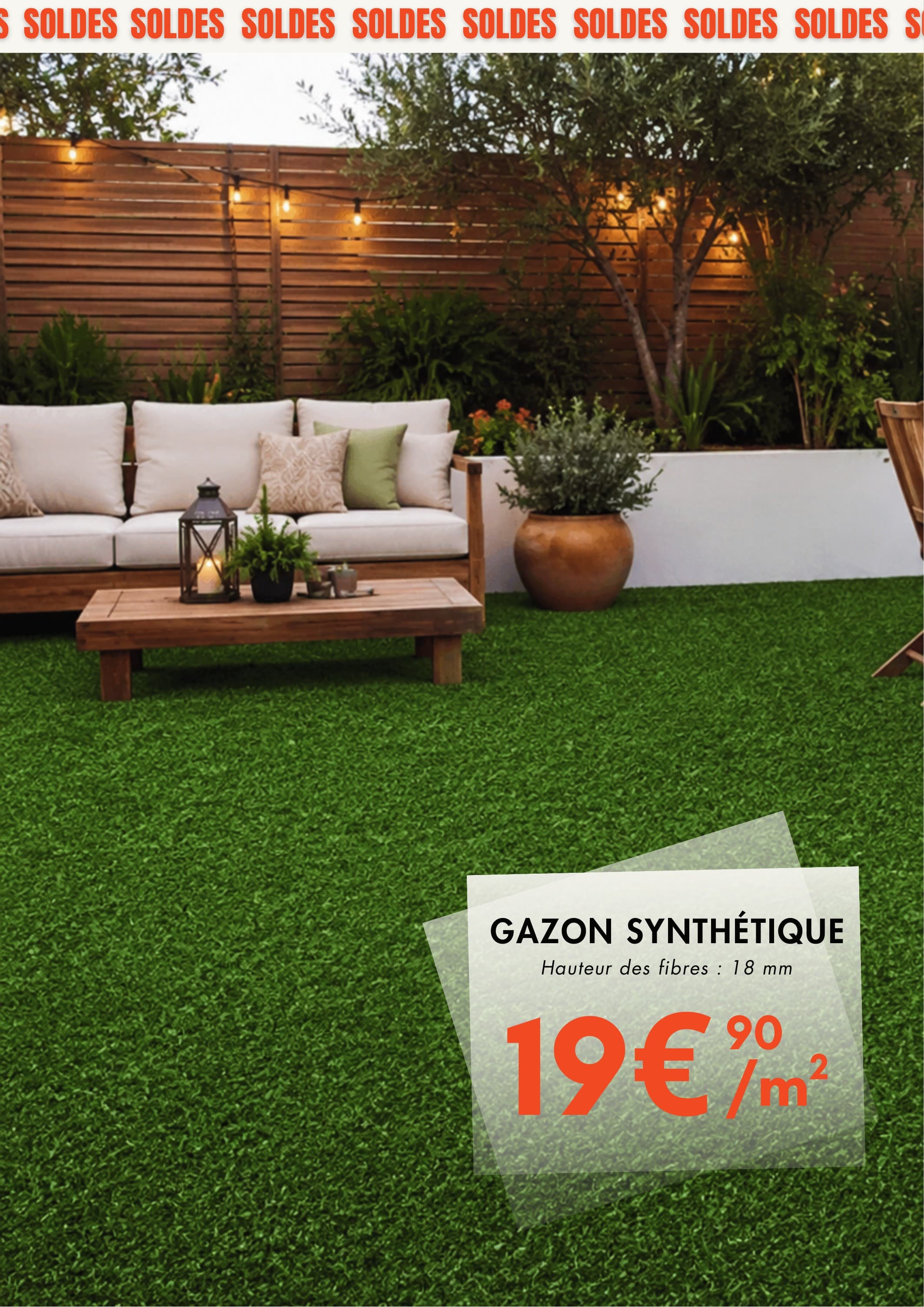 Gazon synthétique
