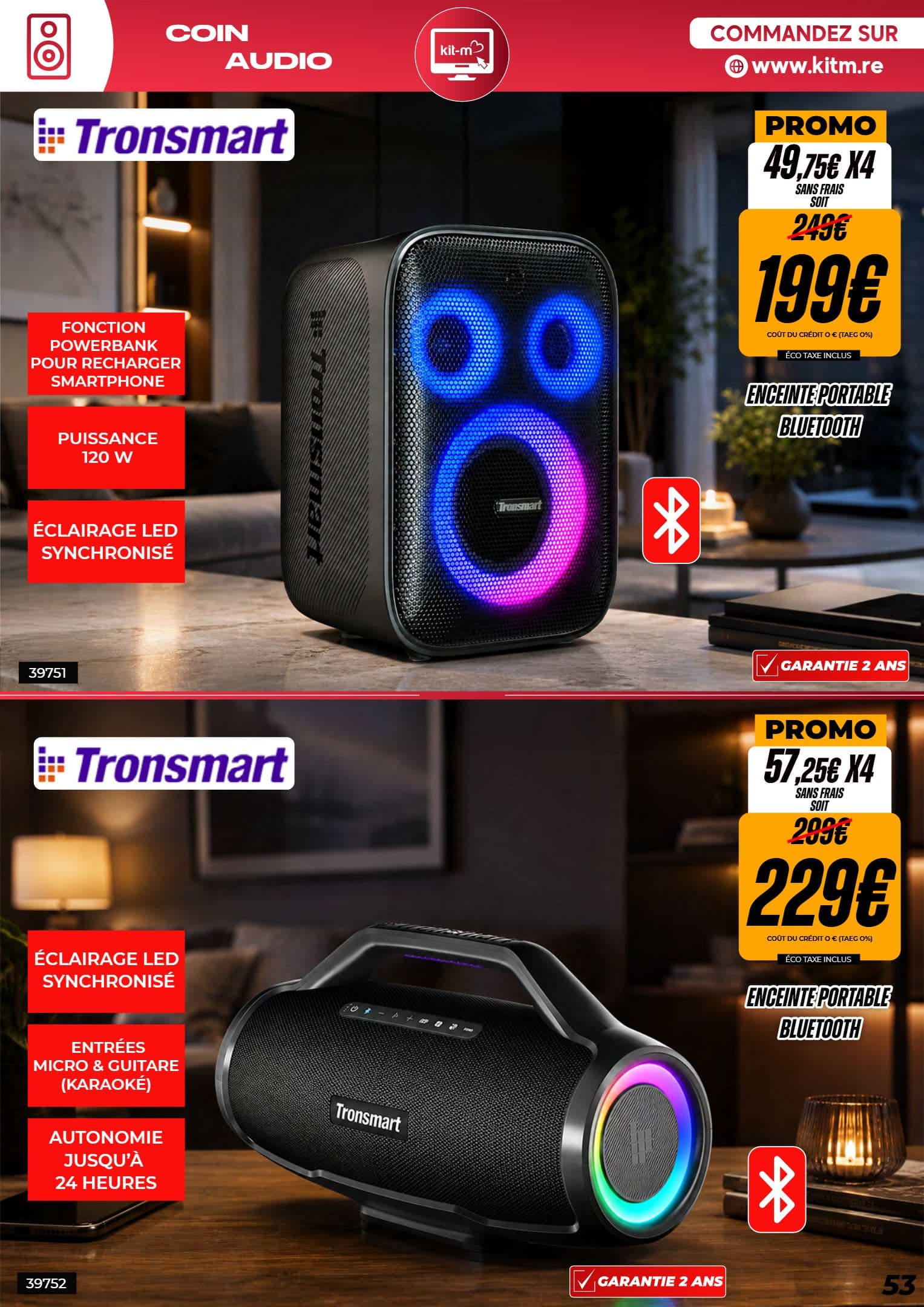 Tronsmart enceinte portable bluetooth
