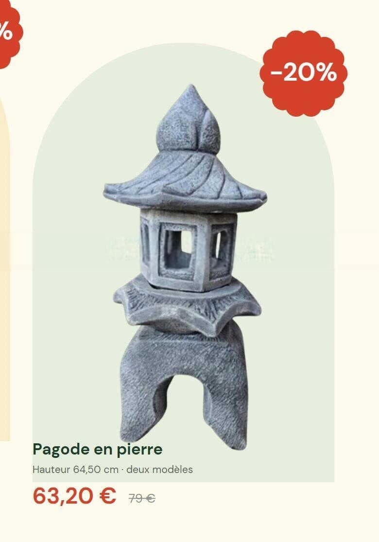 Pagode en pierre