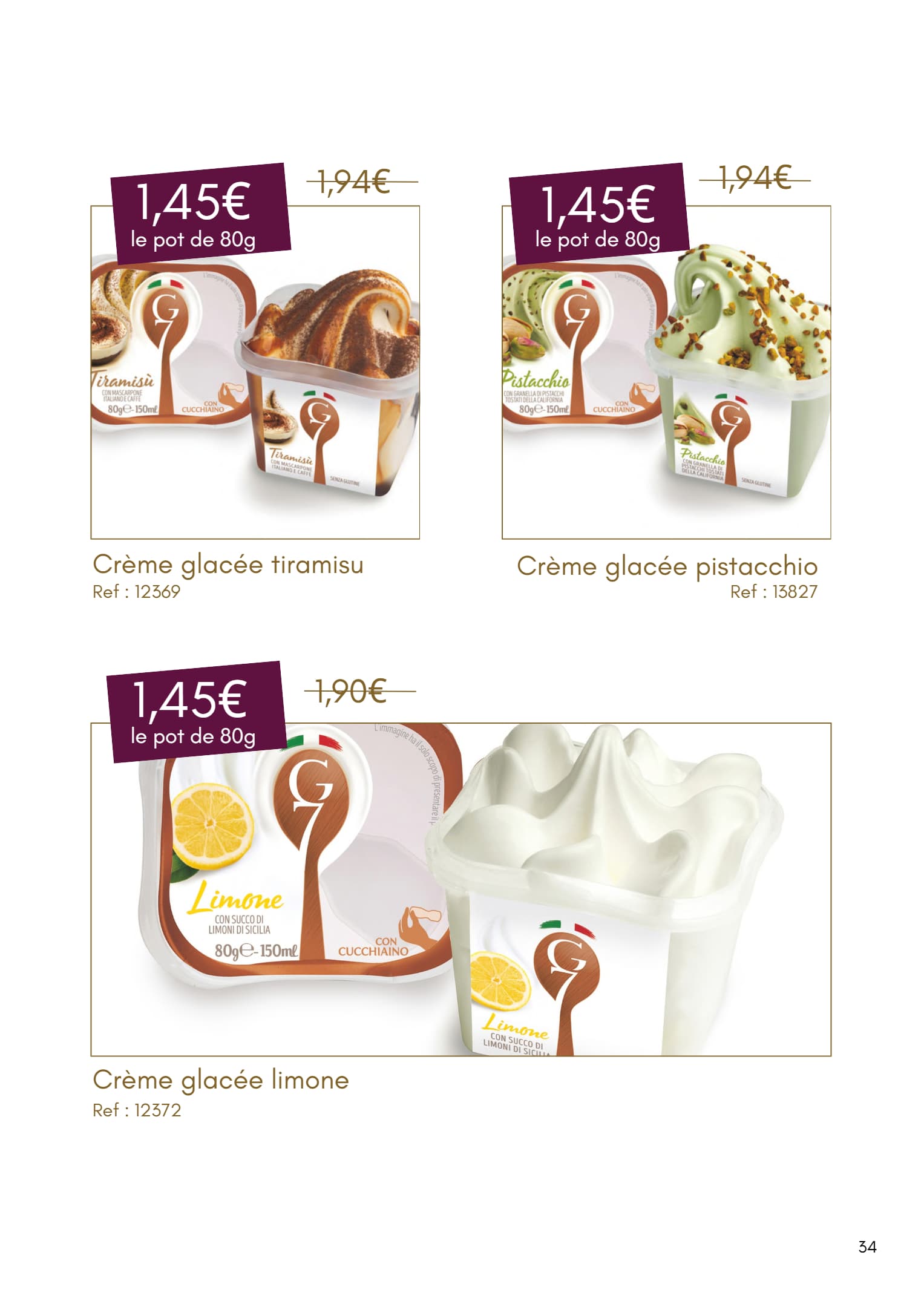 Crème glacée limone