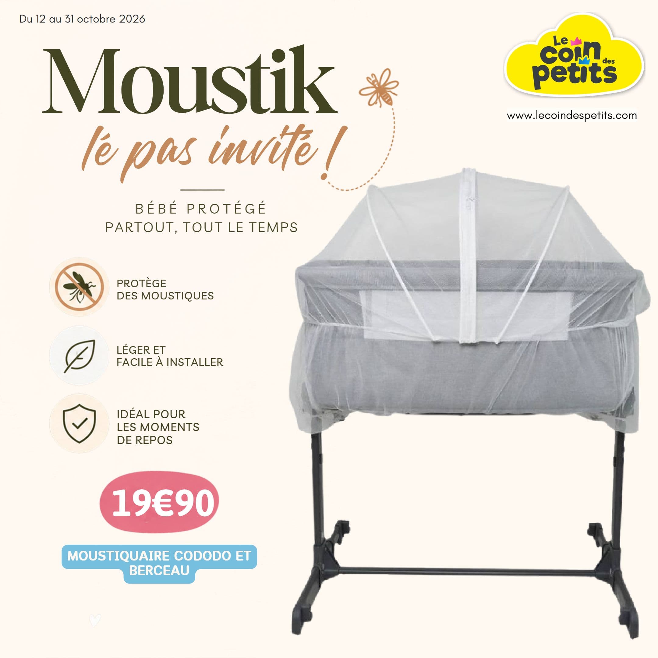 Moustiquaire Cododo et Berceau