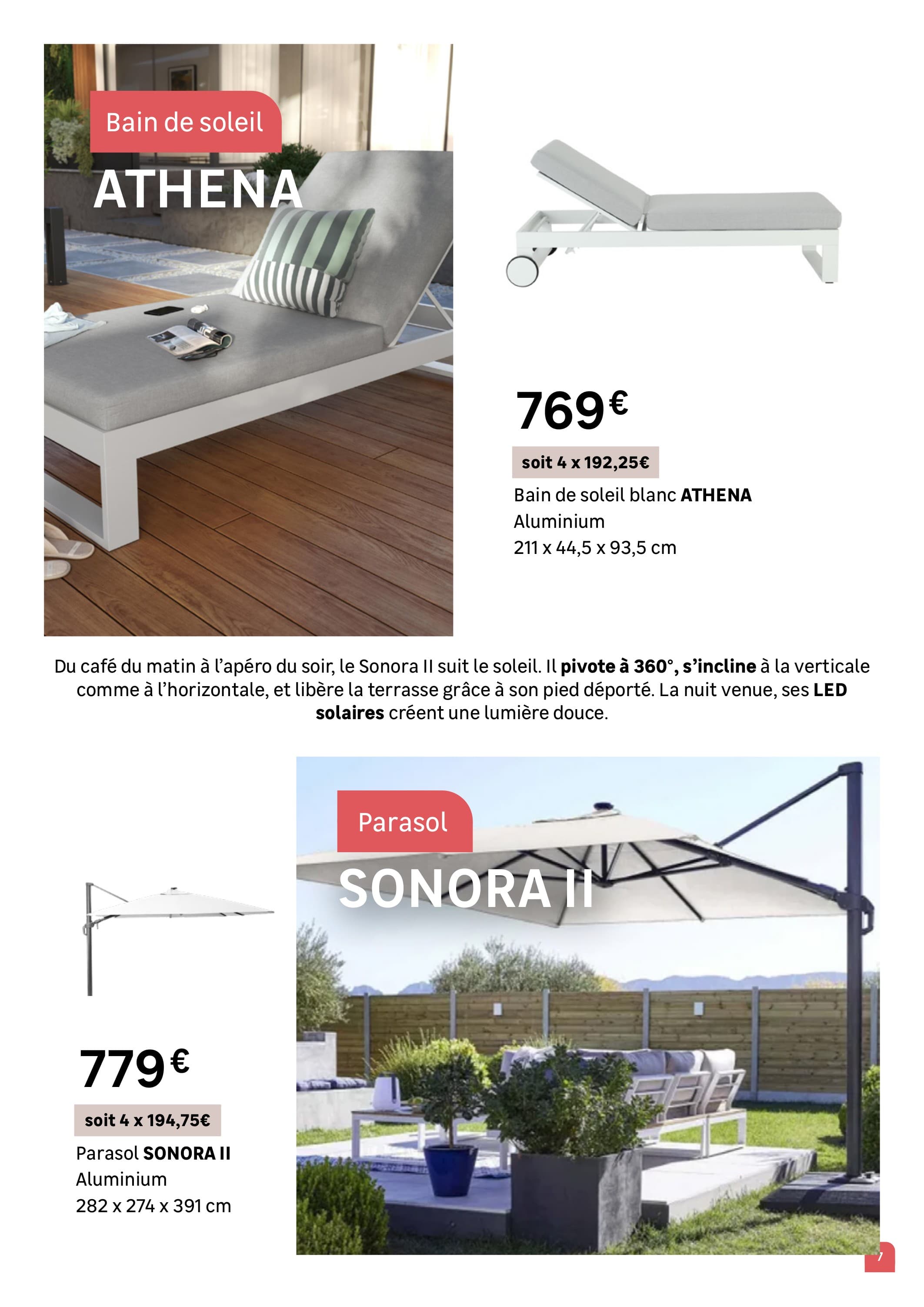 Parasol sonora ii