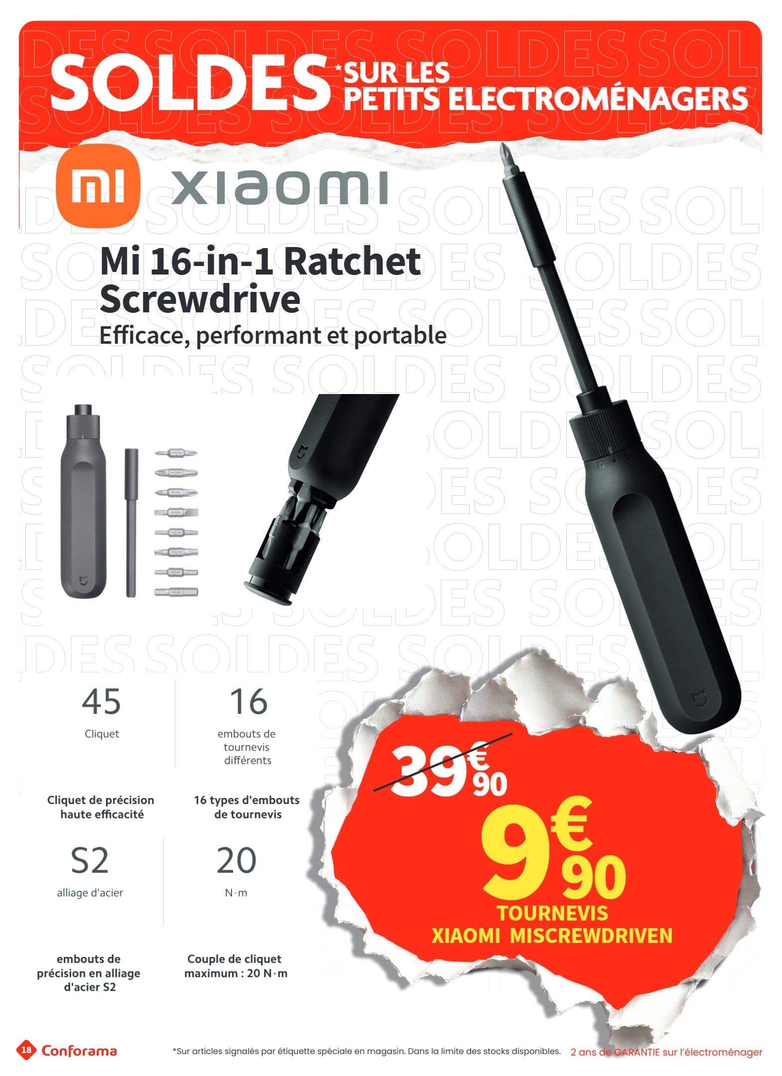 Mi 16-in-1 ratchet screwdrive