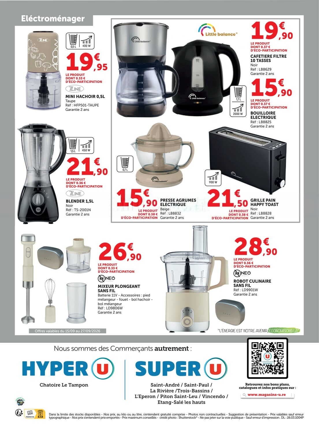 Robot culinaire sans fil