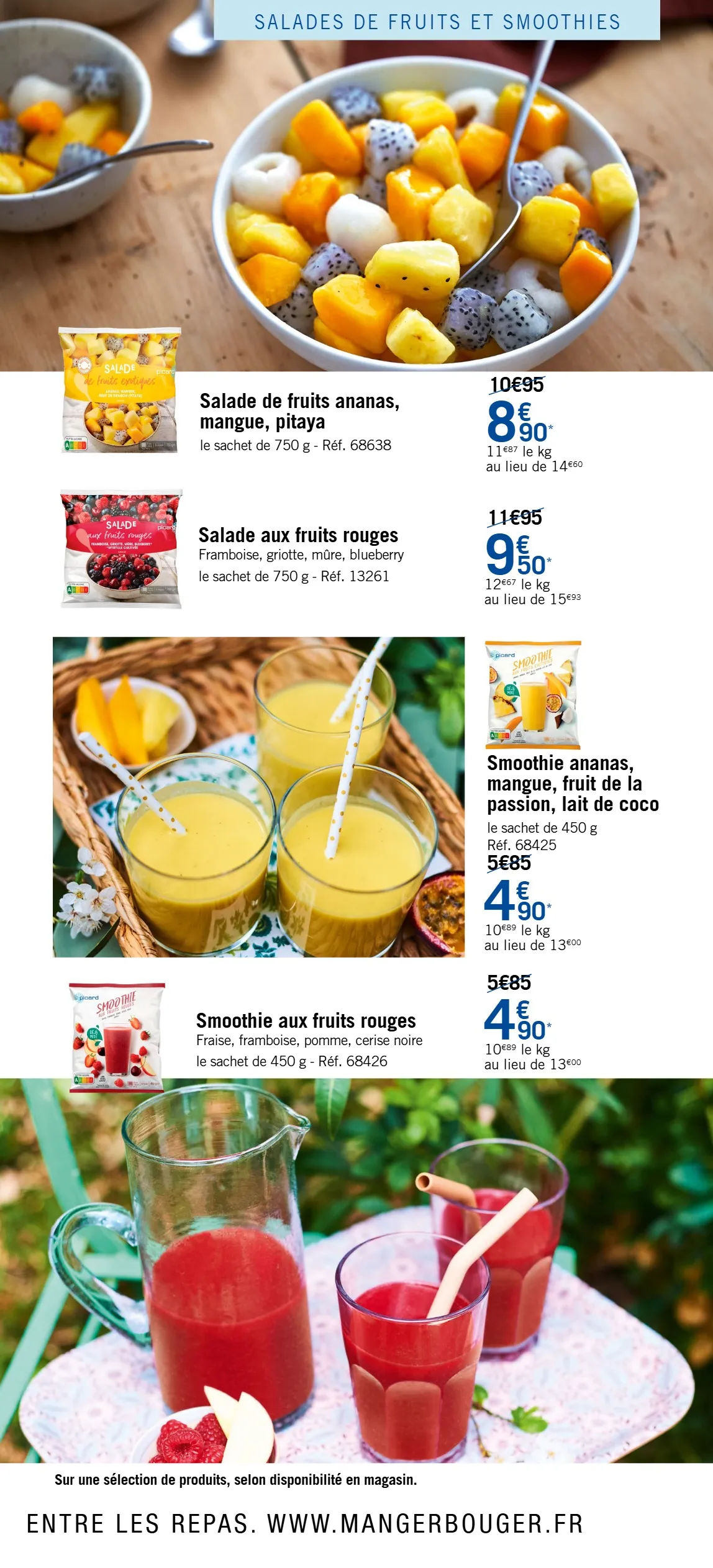 Smoothie aux fruits rouges