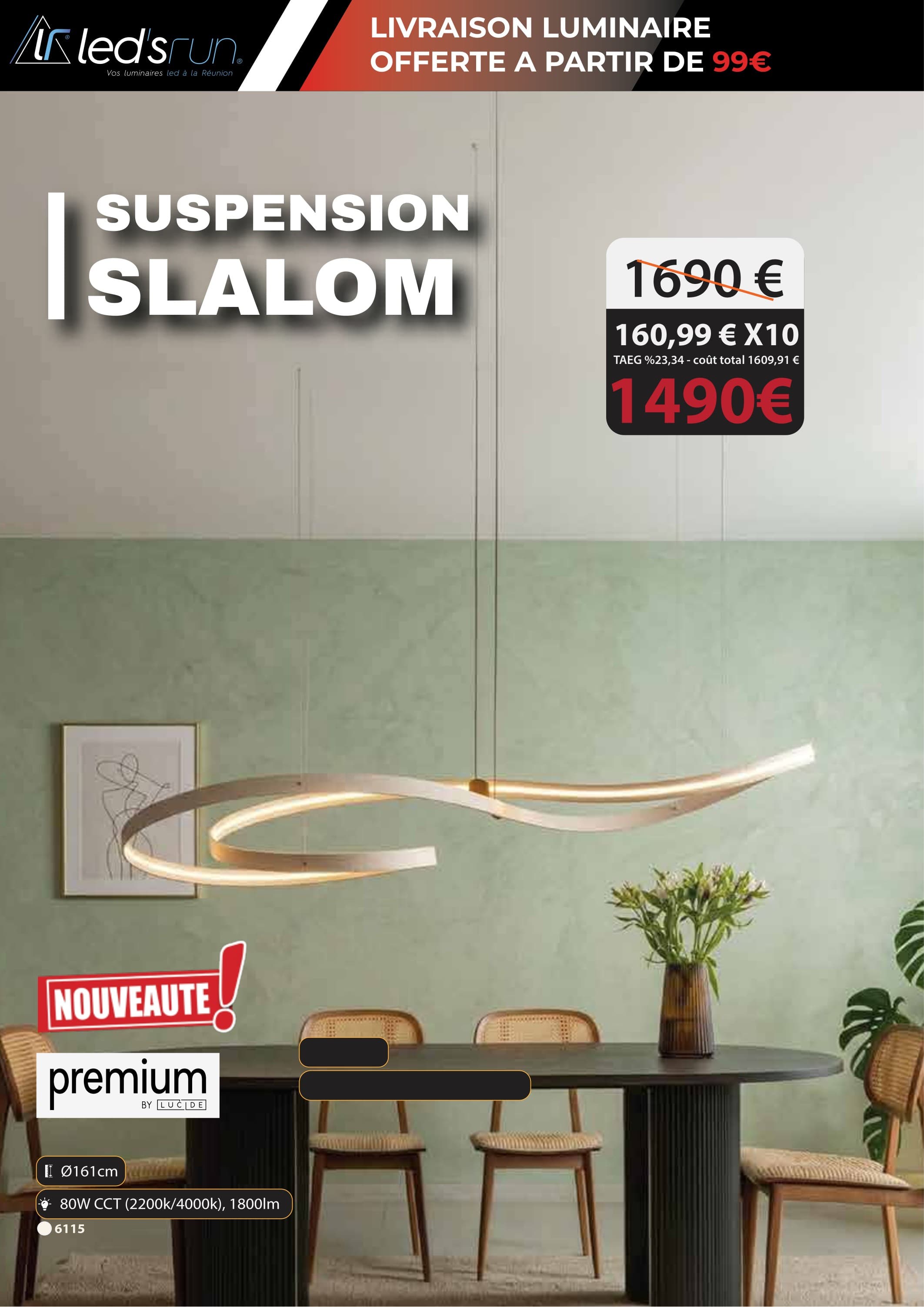 Suspension slalom