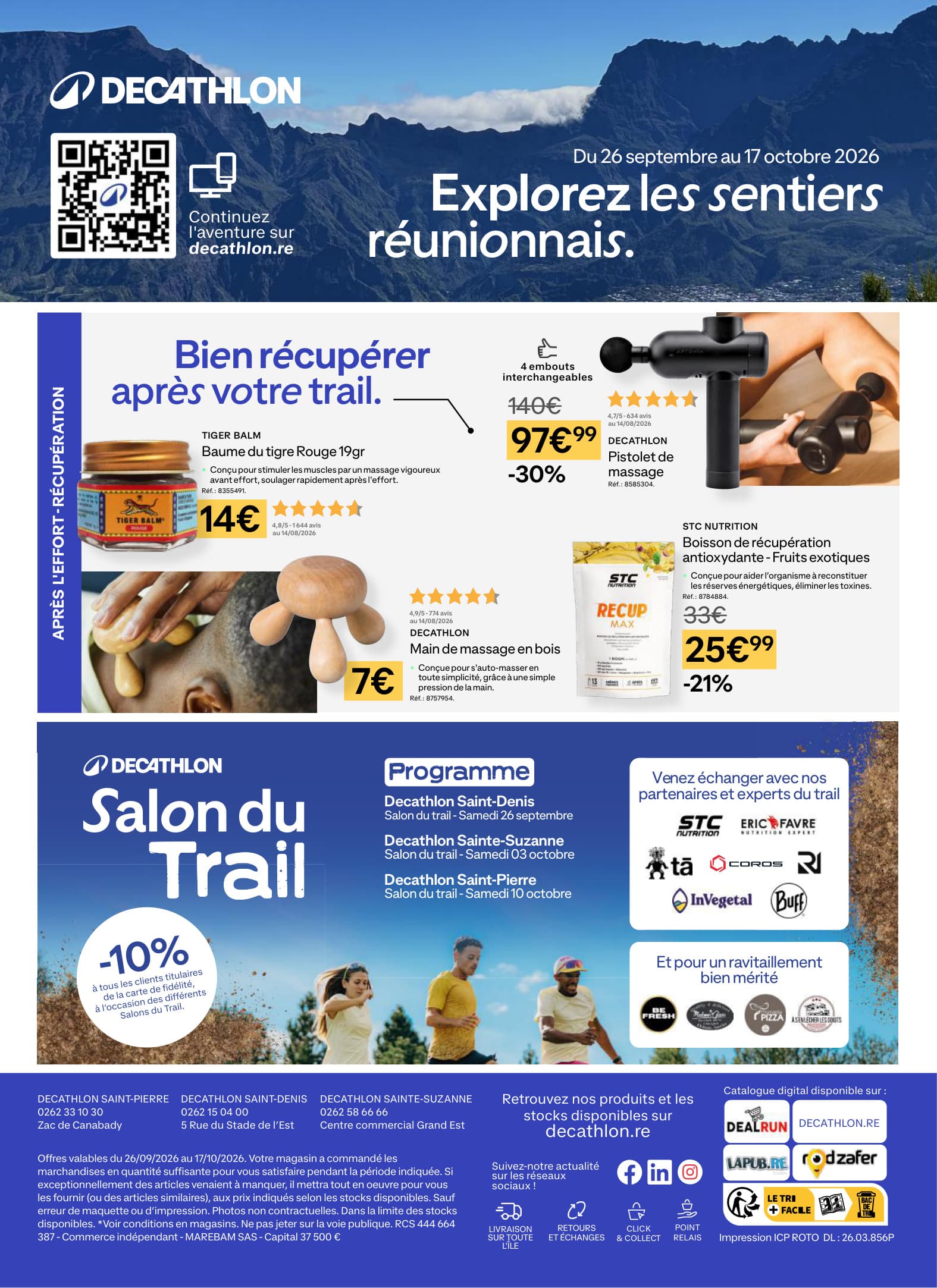 Boisson de récupération antioxydante - fruits exotiques