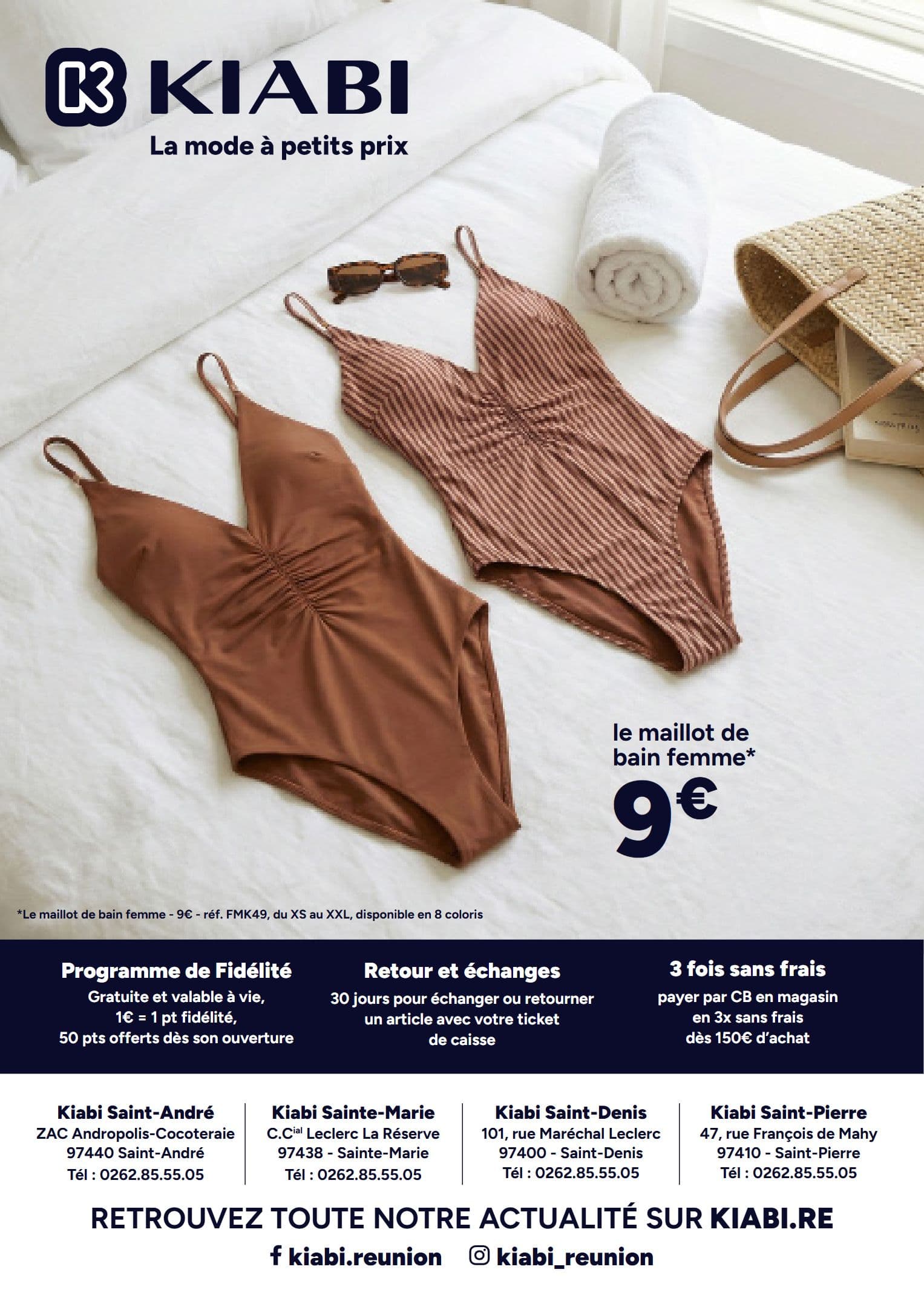 Le maillot de bain femme