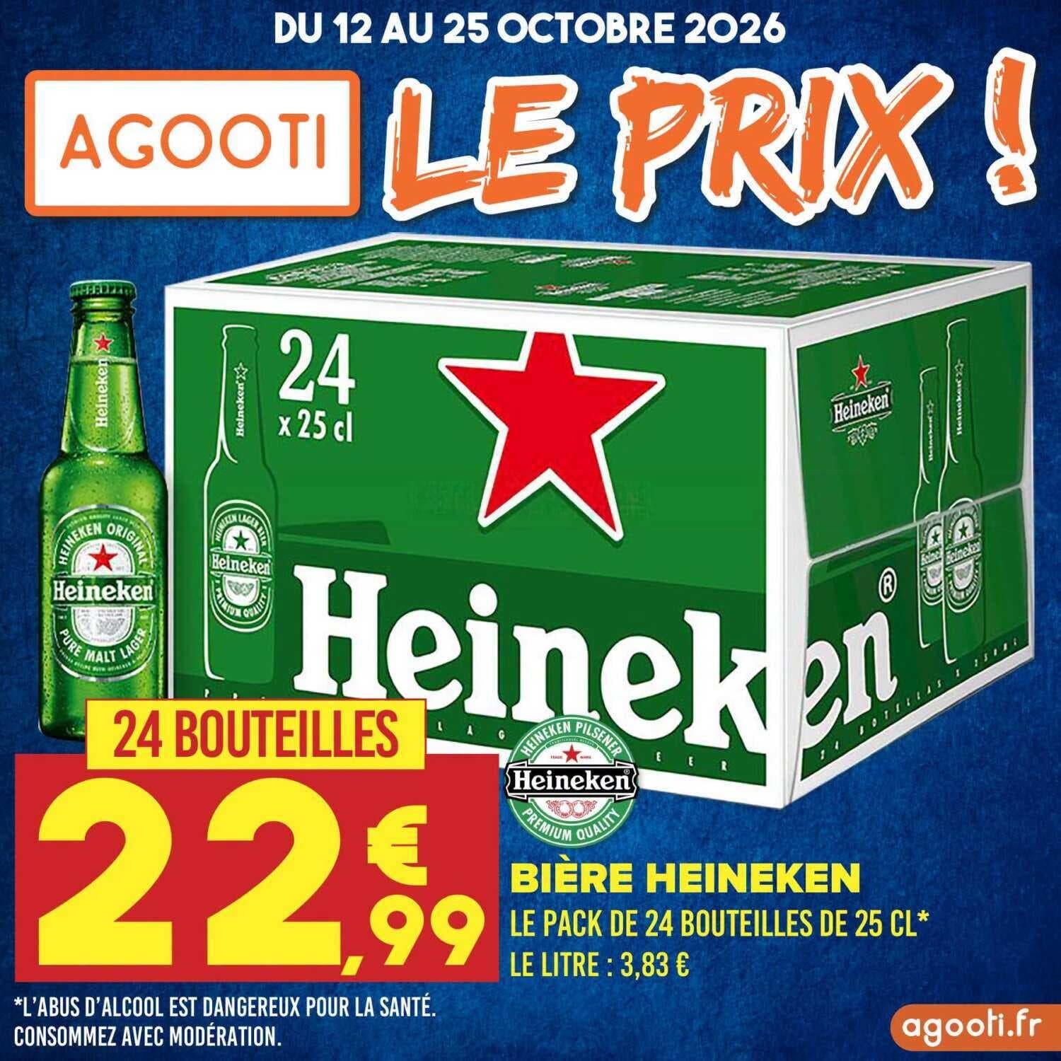 Bière Heineken