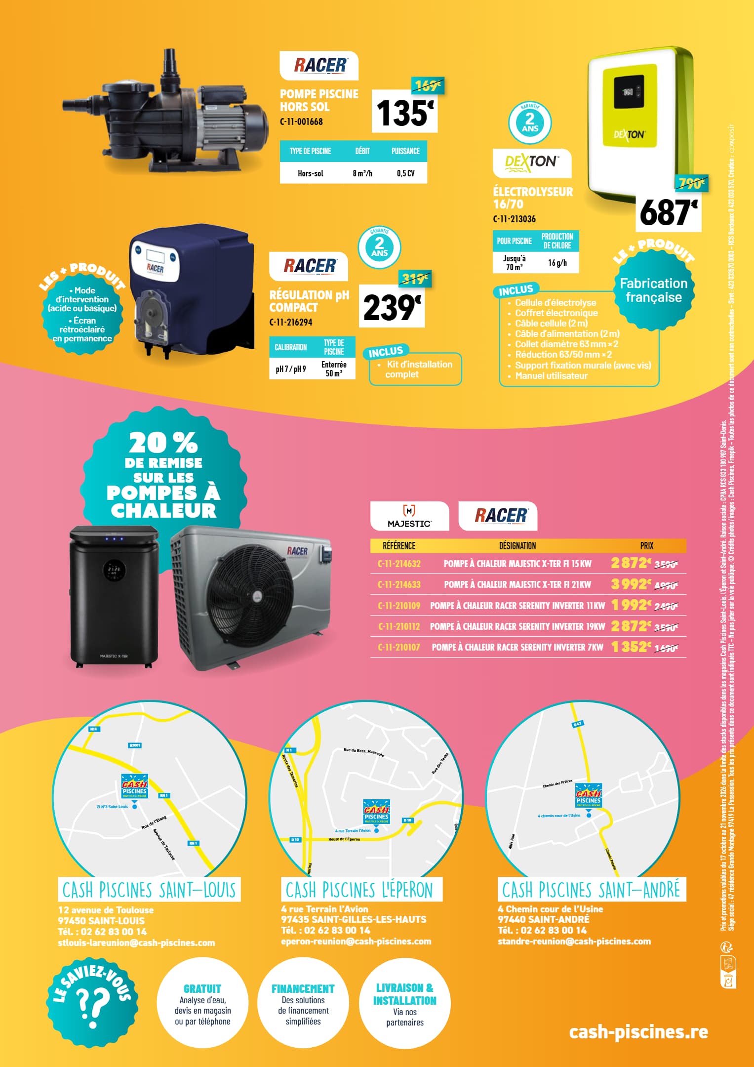 Pompe à Chaleur Racer Serenity Inverter 7 kW