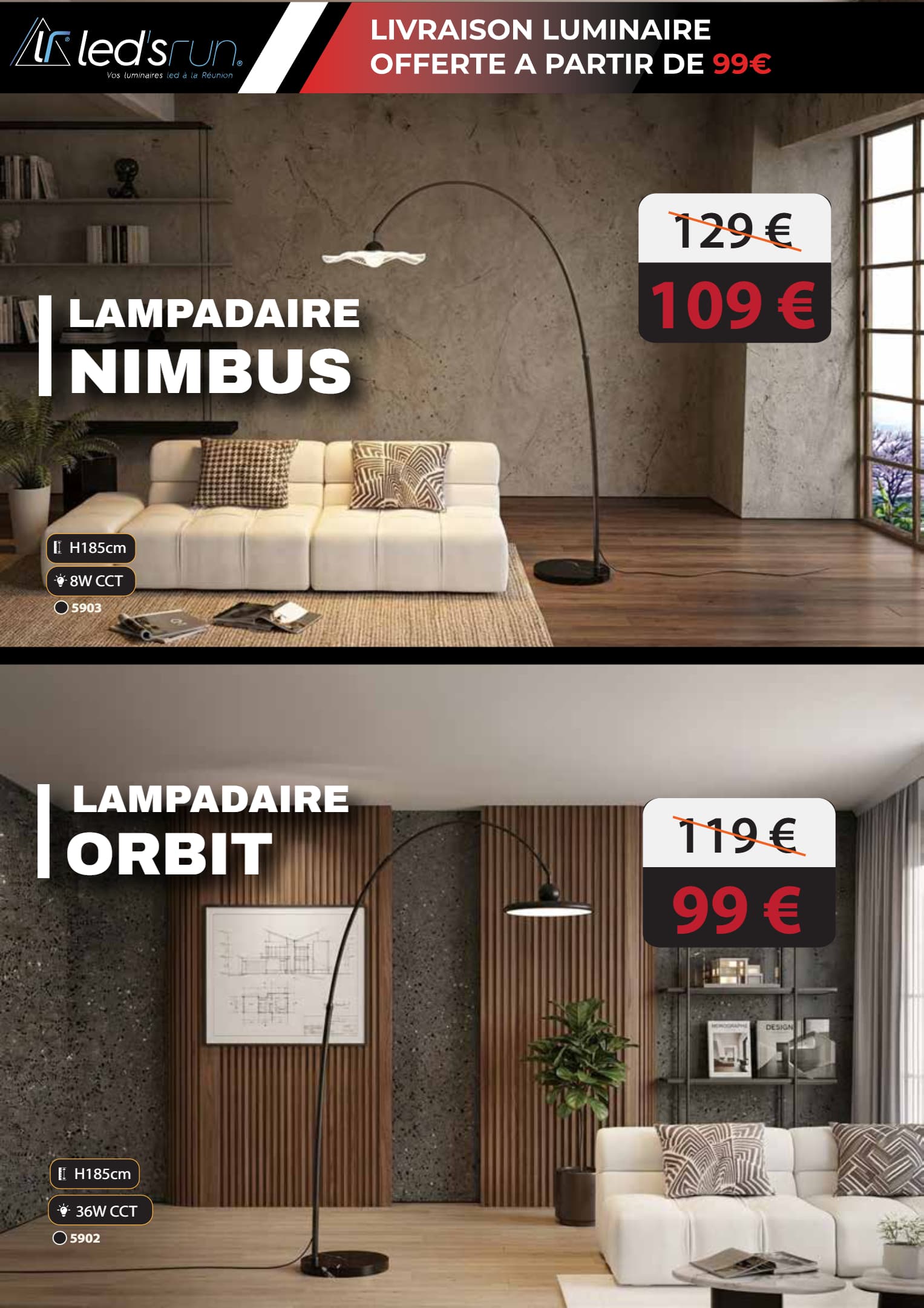 Lampadaire orbit
