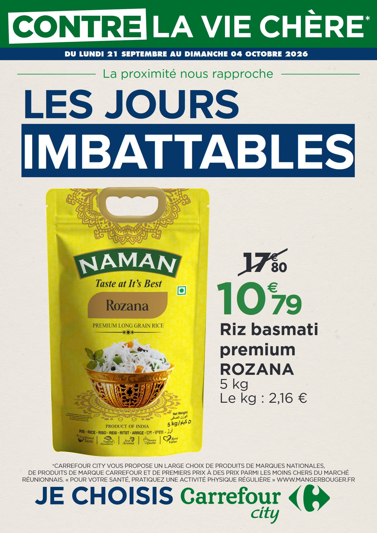 Riz basmati premium rozana
