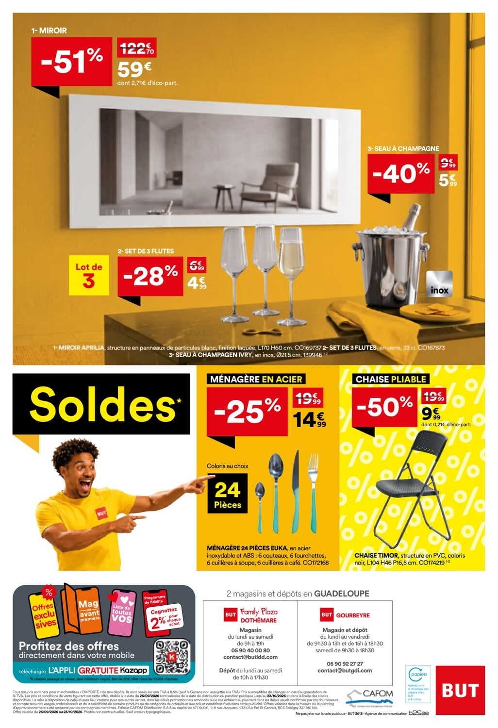 Chaise pliable