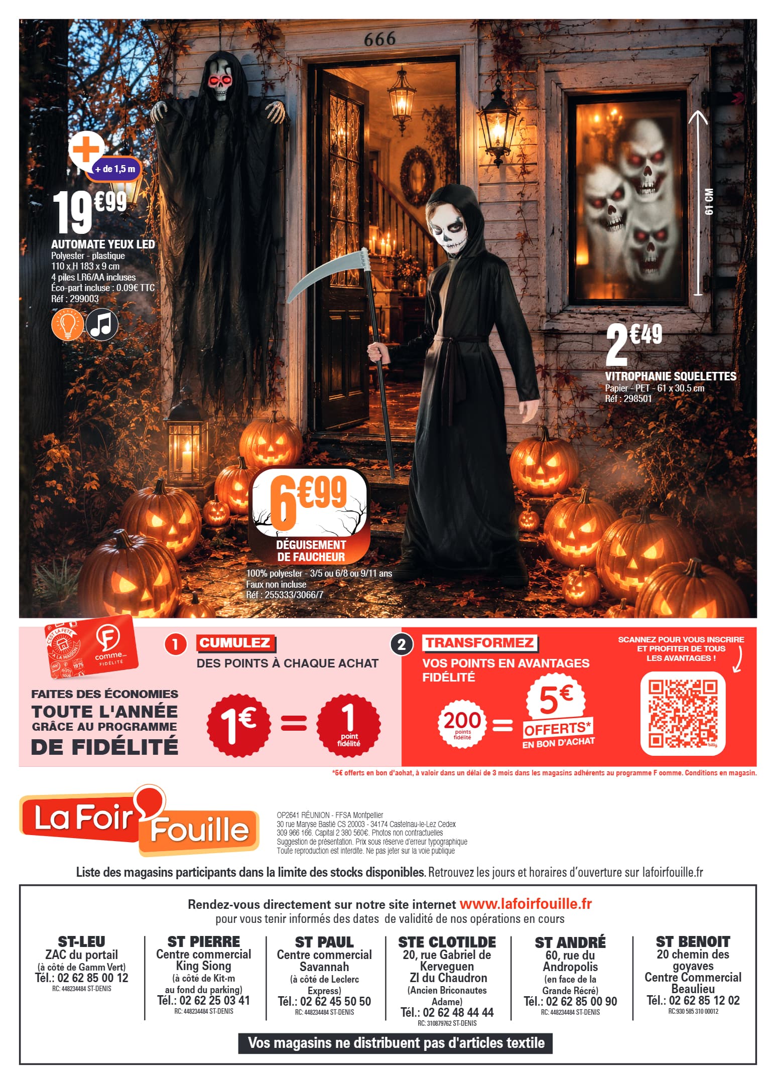 Déguisement de faucheur