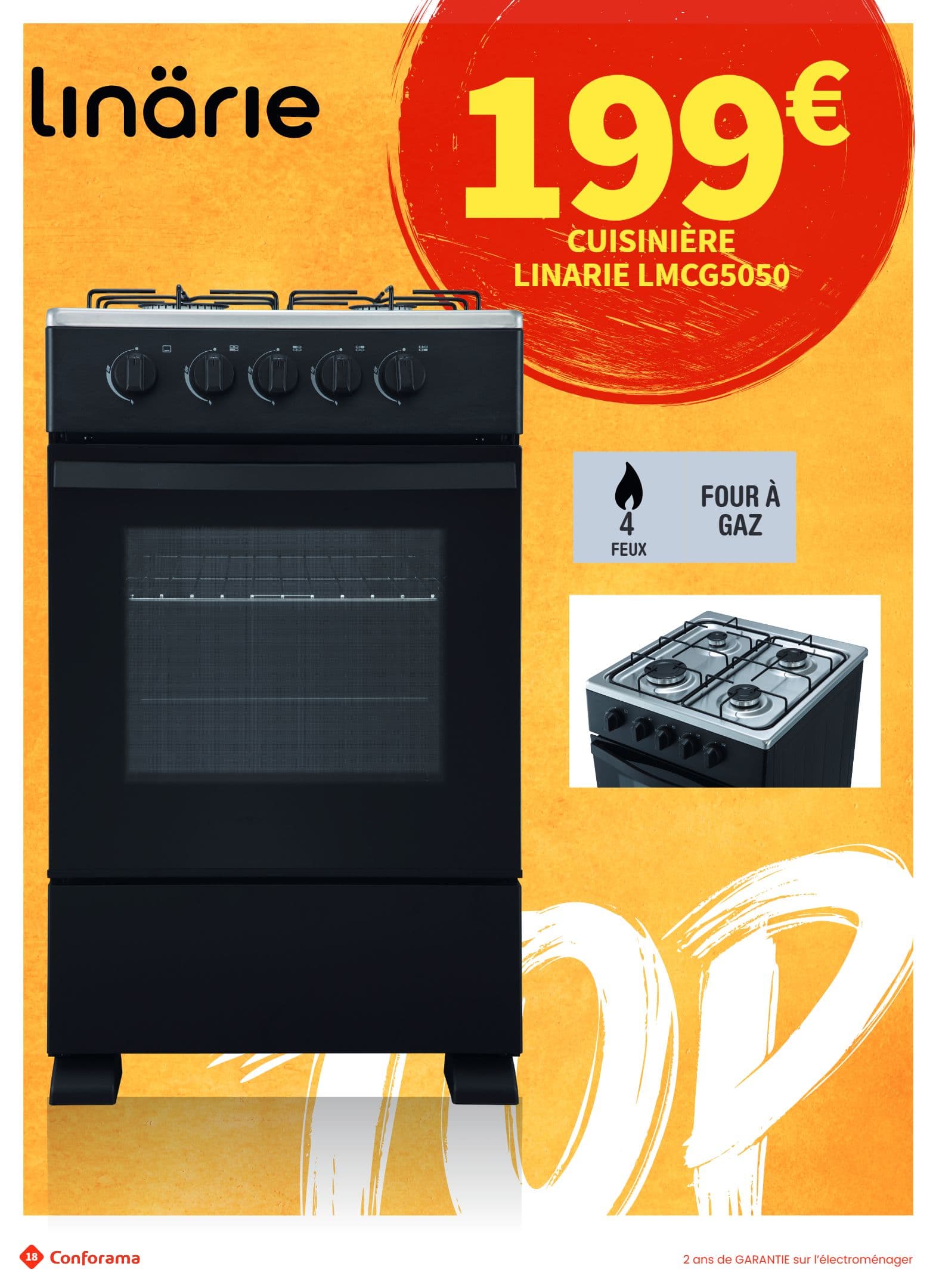 Cuisinière Linäire LMCG5050