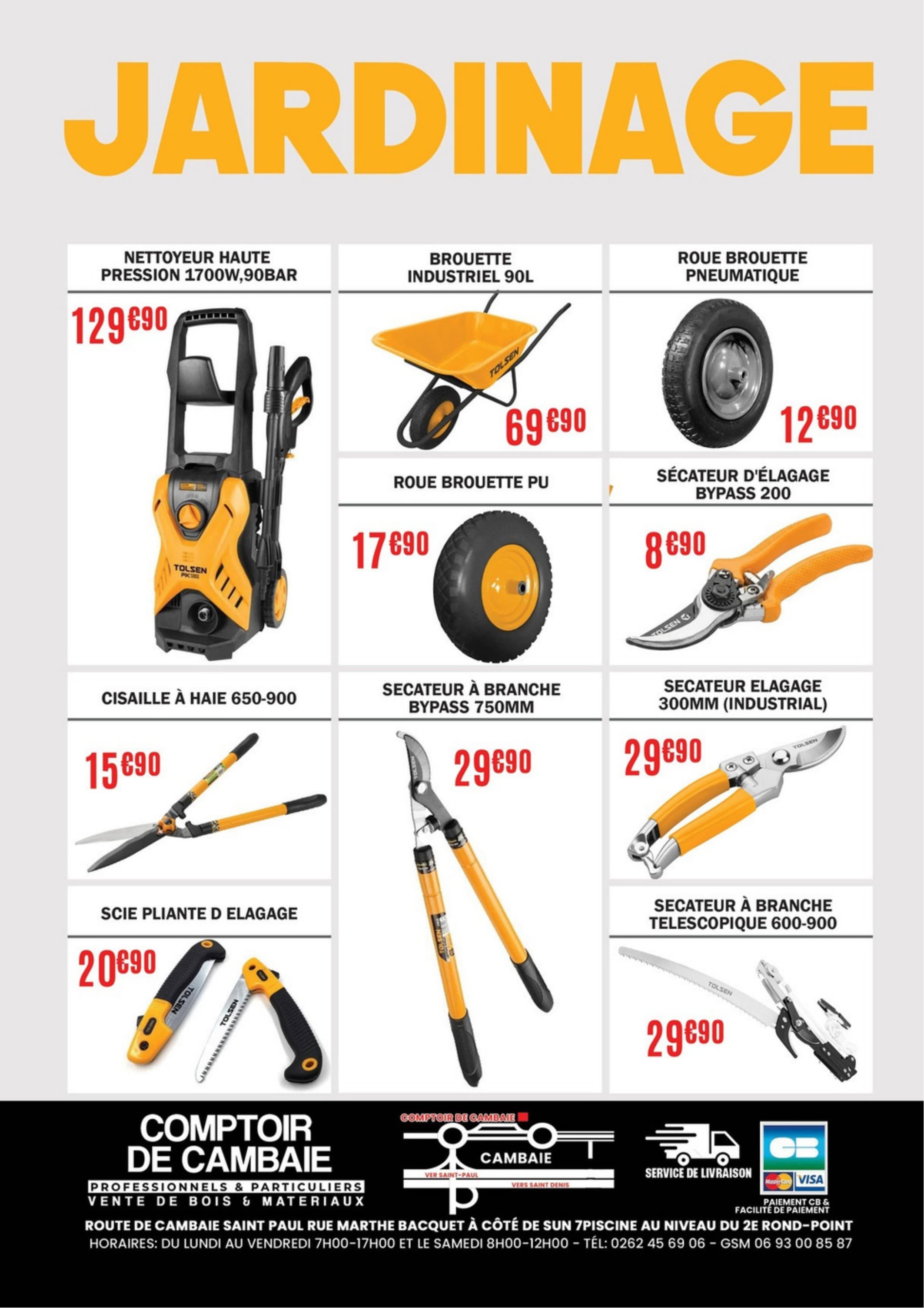 Sécateur à branche télescopique 600-900