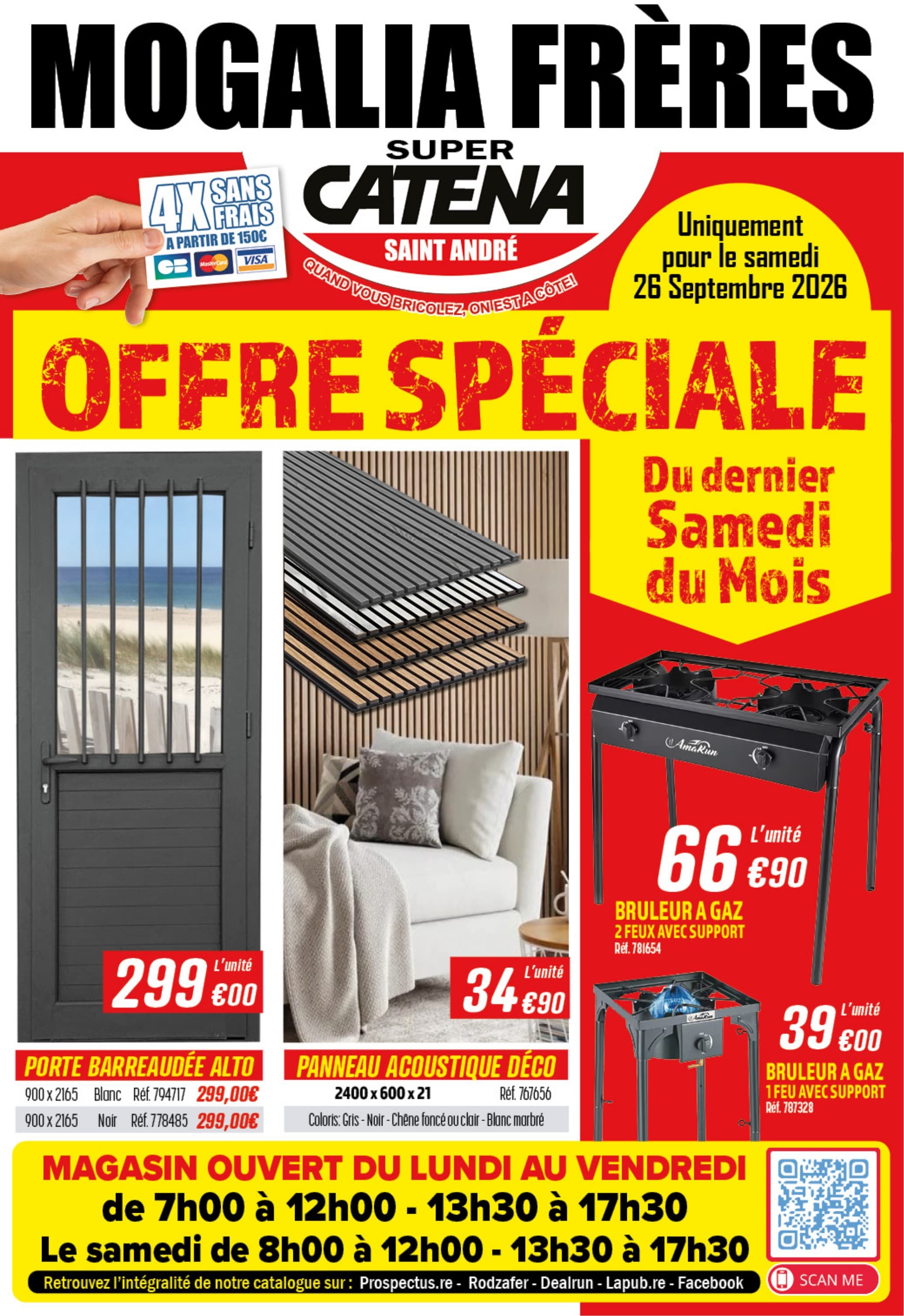 Brûleur à gaz 1 feu avec support