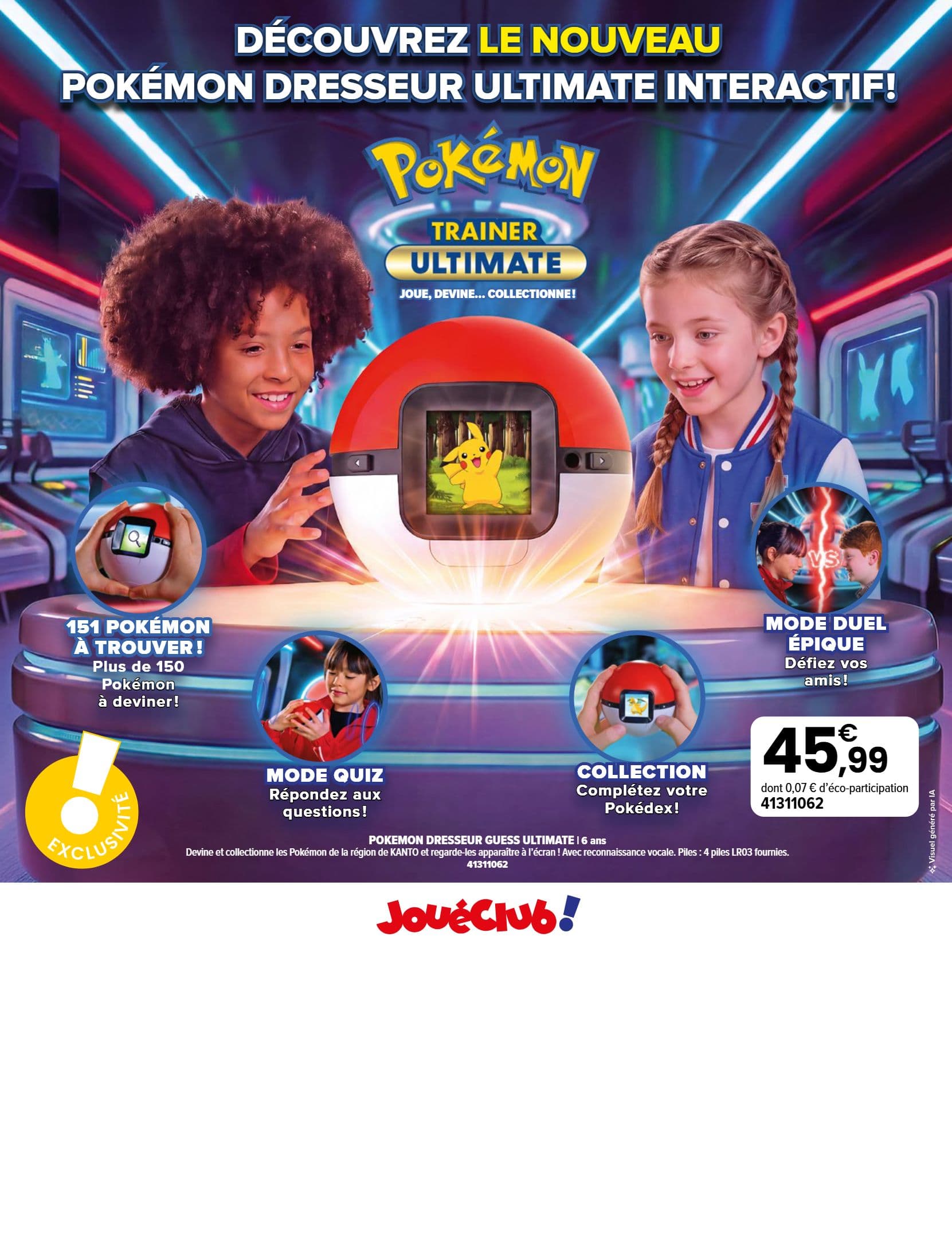 Pokémon Dresseur Ultimate Interactif