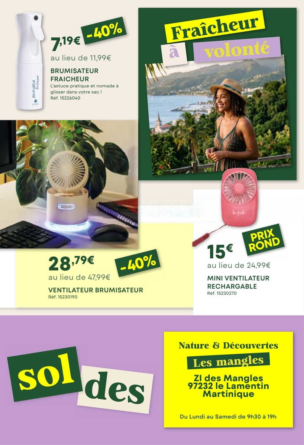 Mini ventilateur rechargeable