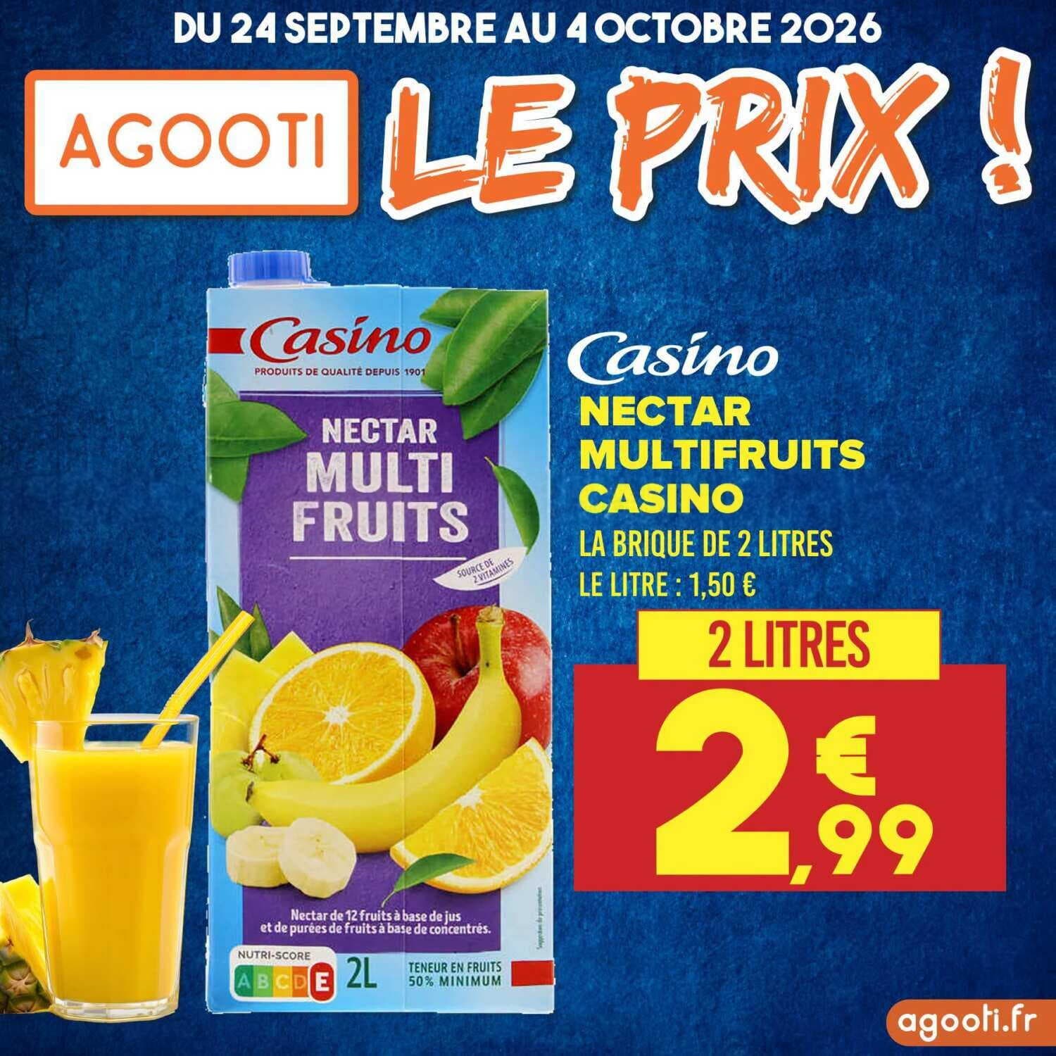 Nectar multifruits casino