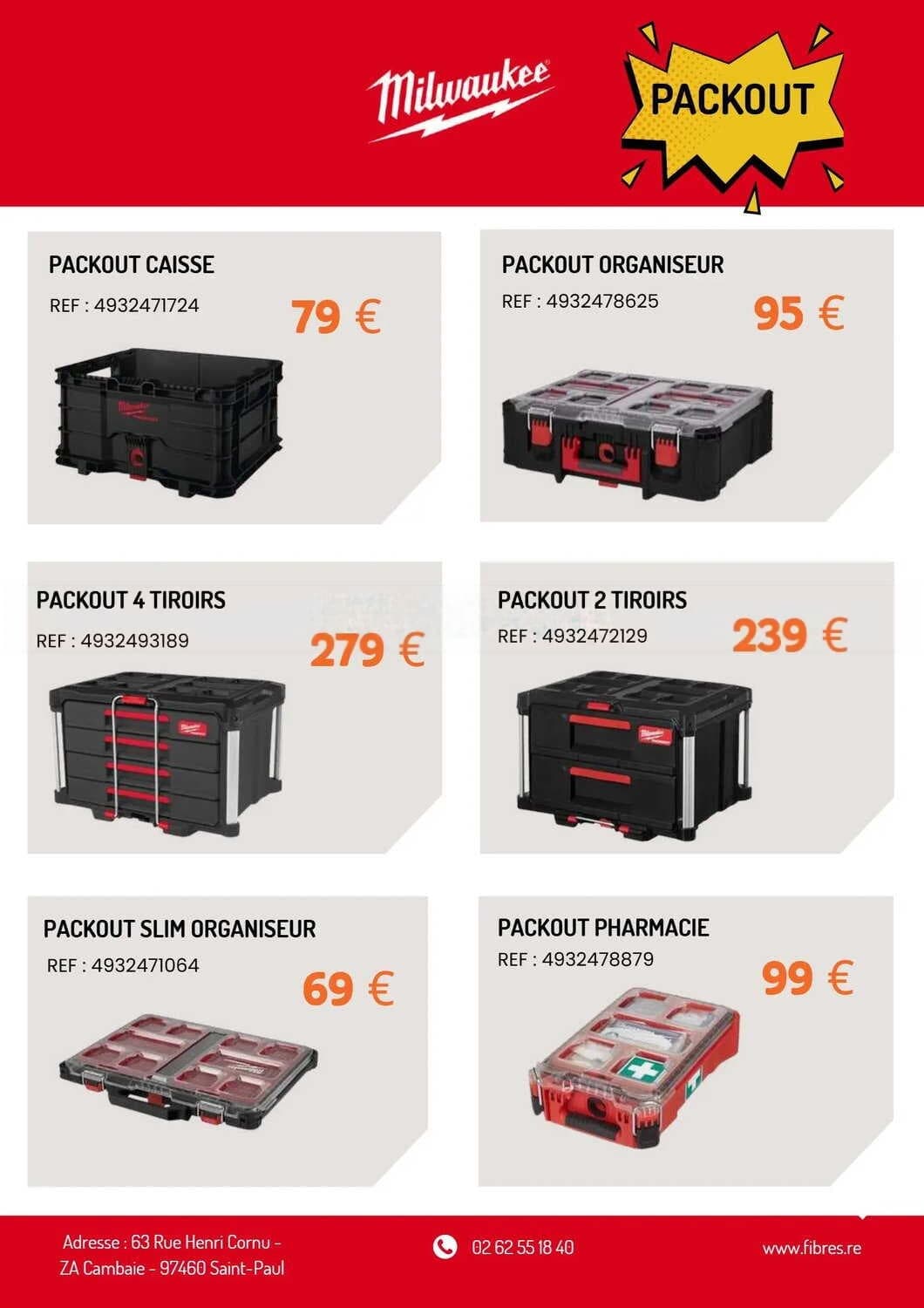 Packout pharmacie