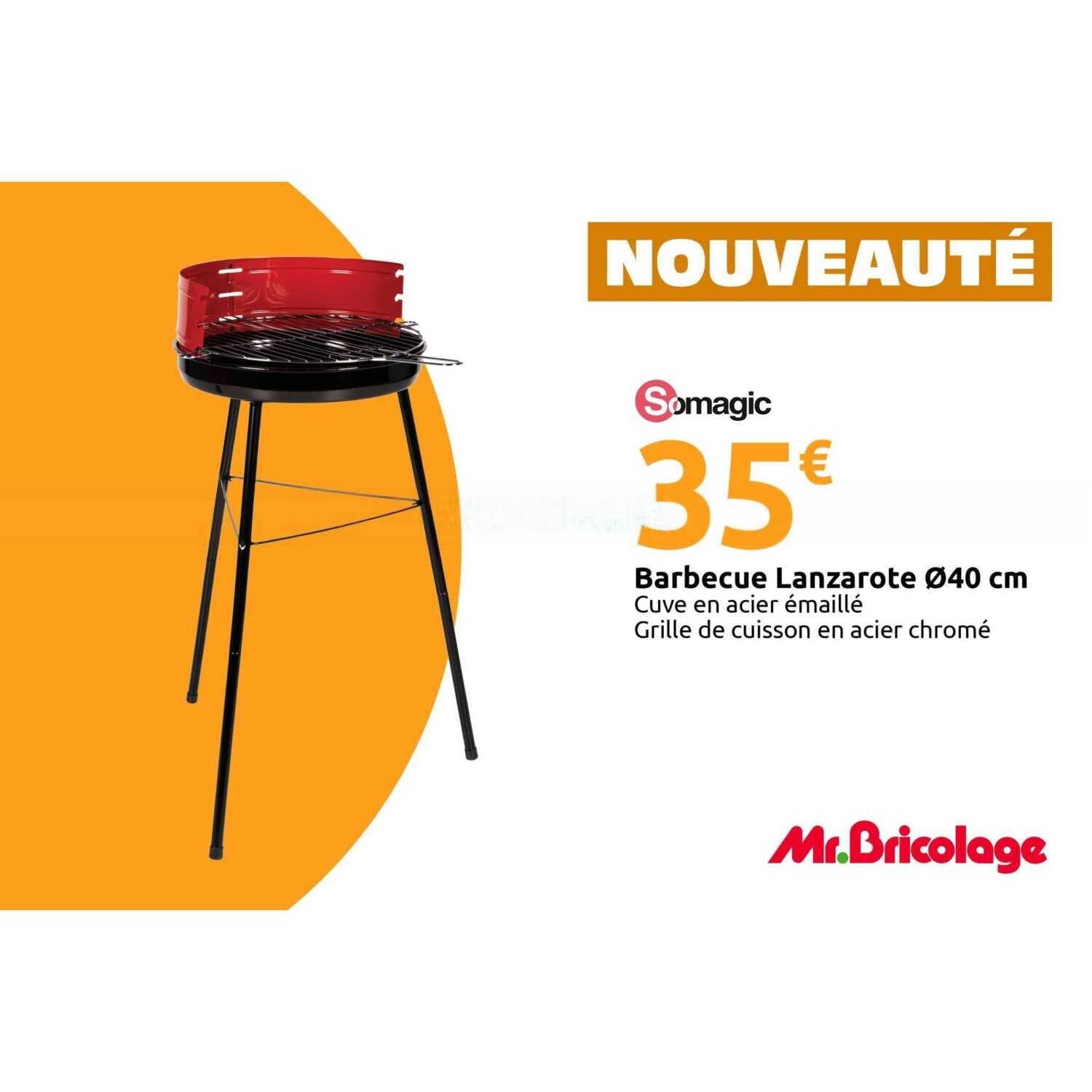 Barbecue lanzarote ø40 cm