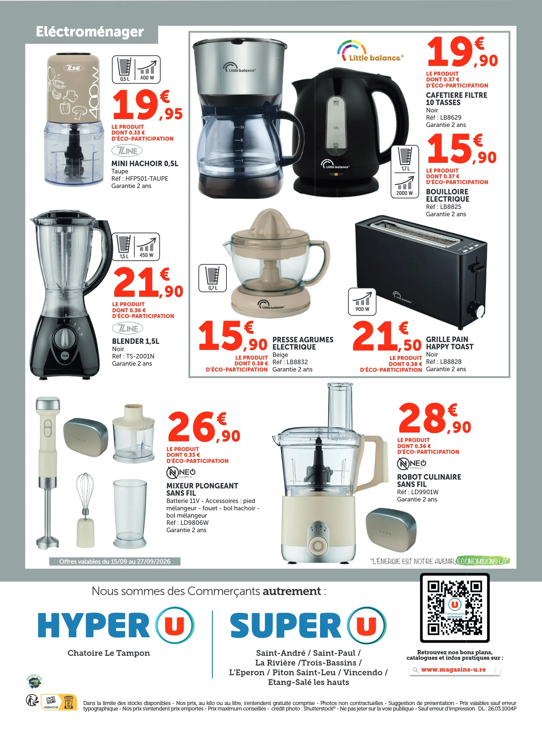 Robot culinaire sans fil