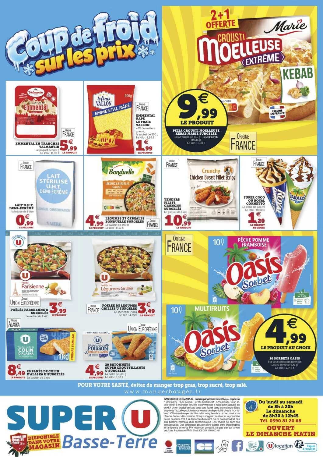 10 sorbets oasis