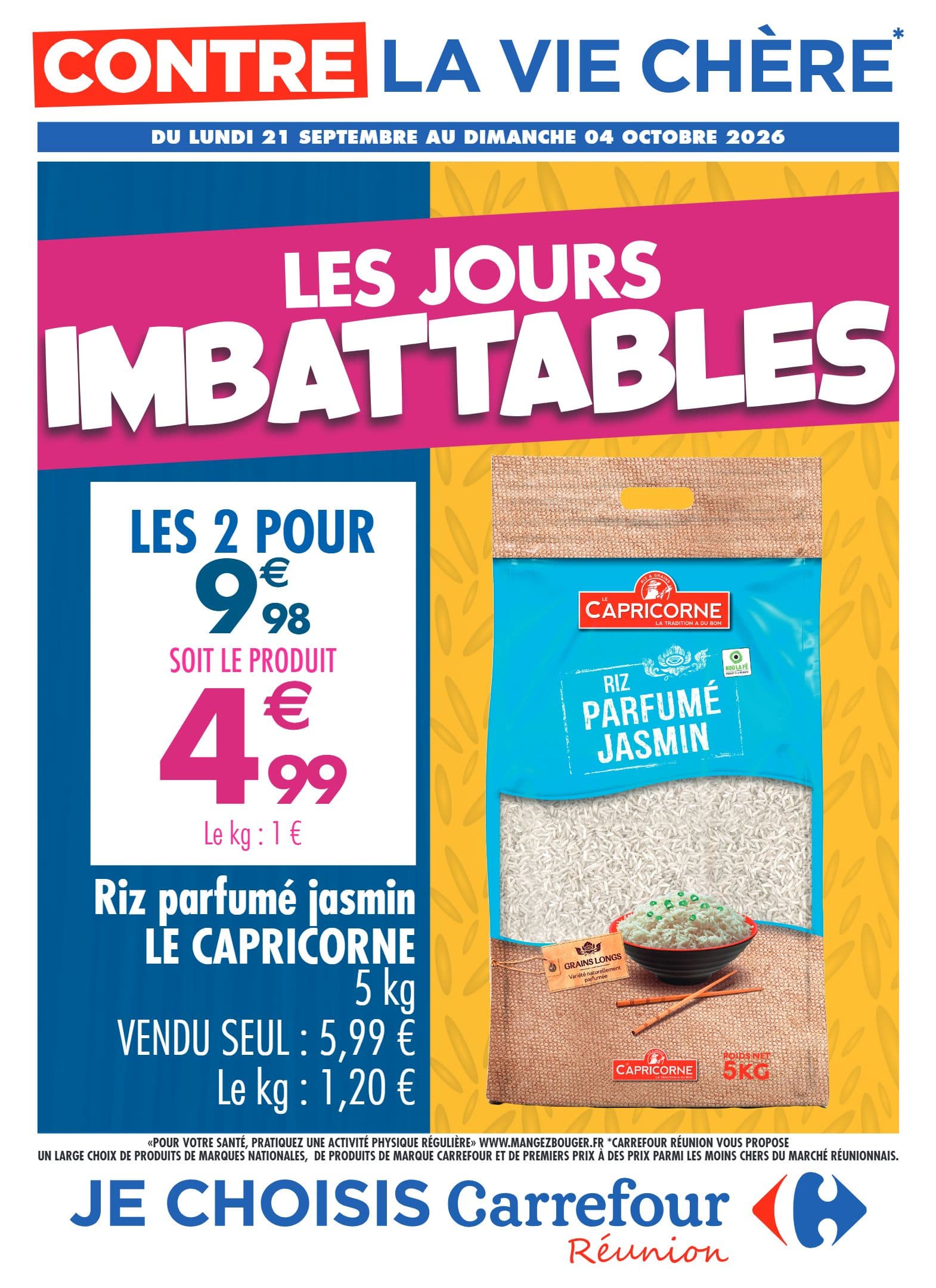 Riz parfumé jasmin le capricorne