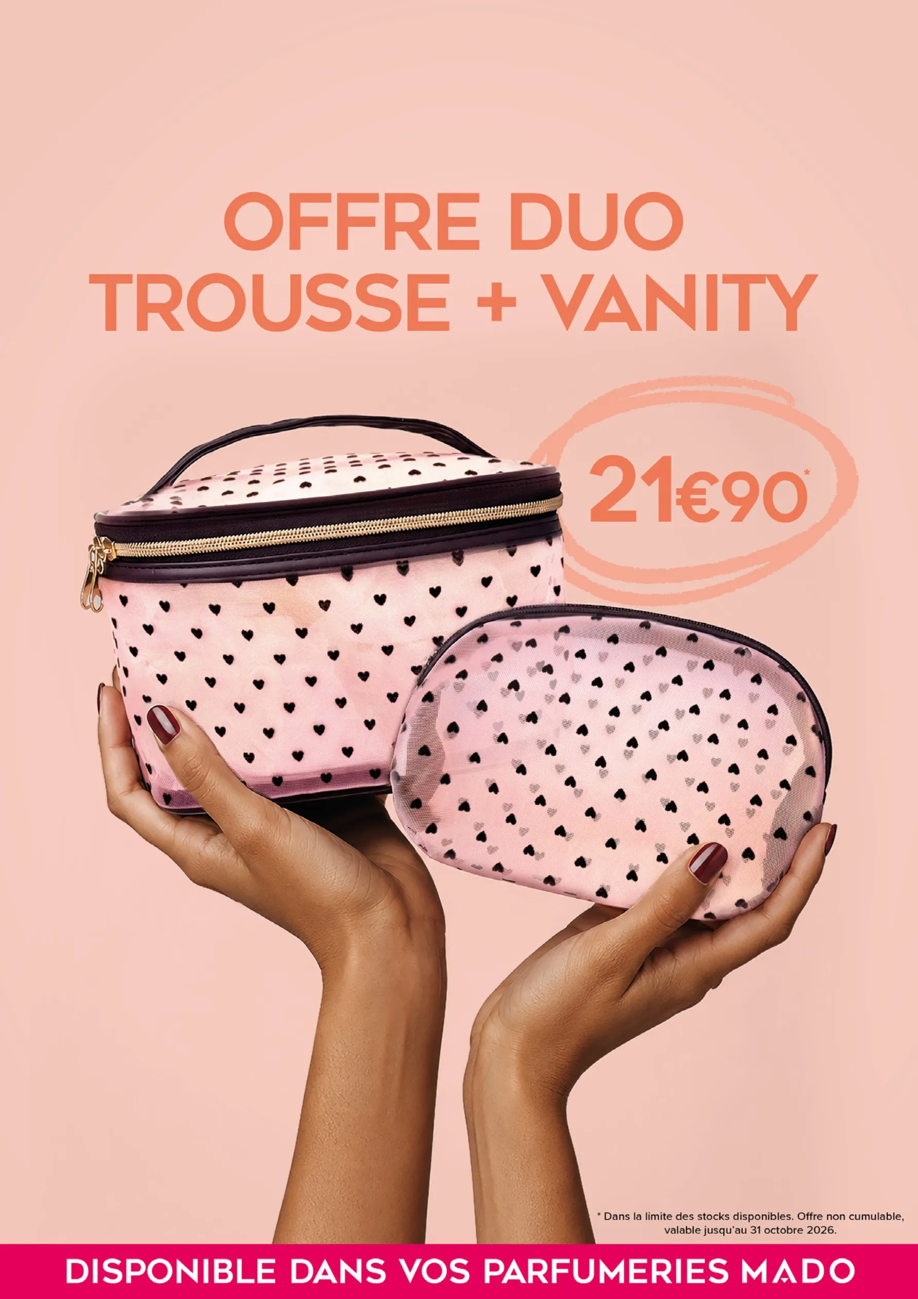 Offre duo trousse + vanity