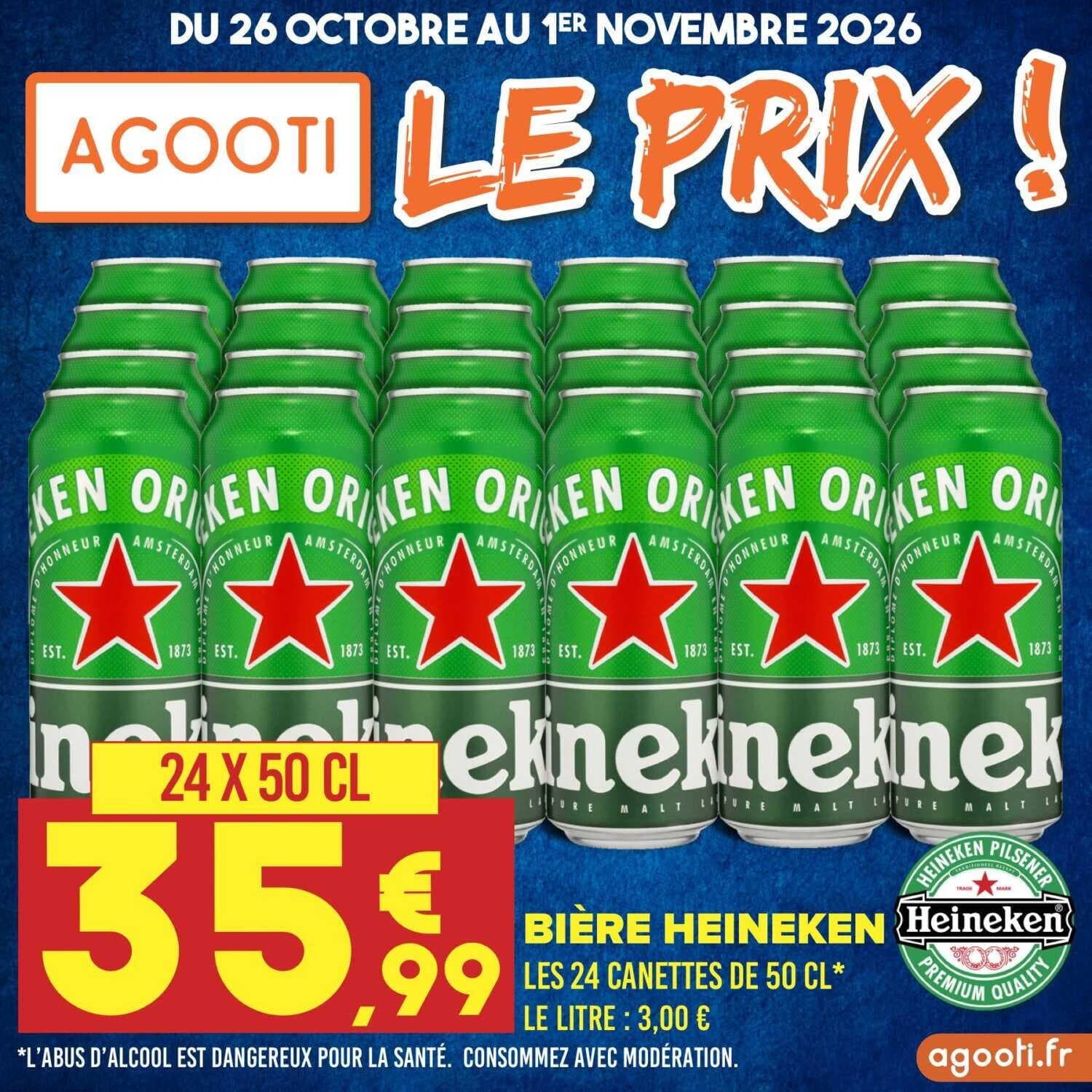 Bière Heineken