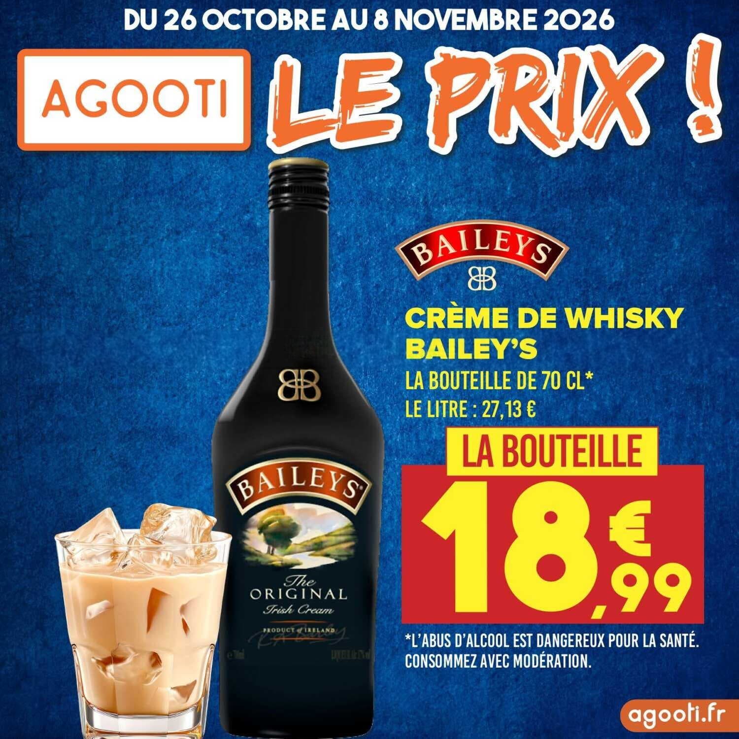 Crème de Whisky Bailey's