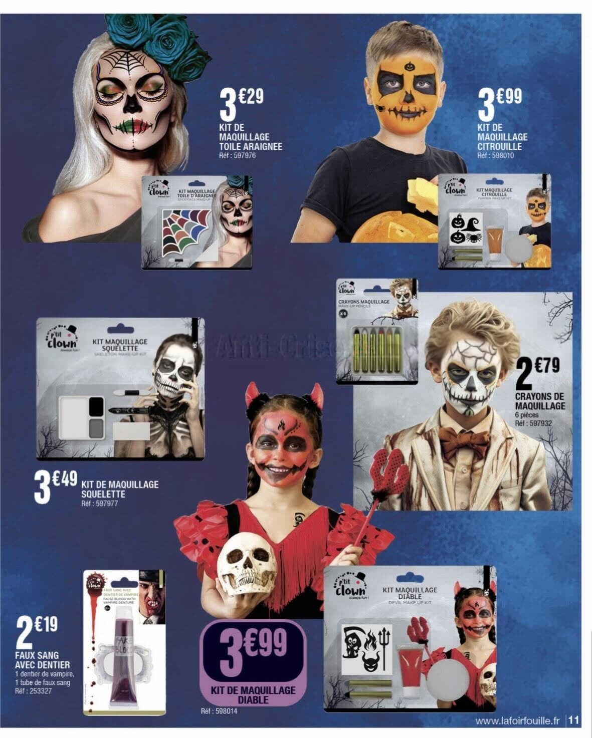 Kit de Maquillage Diable