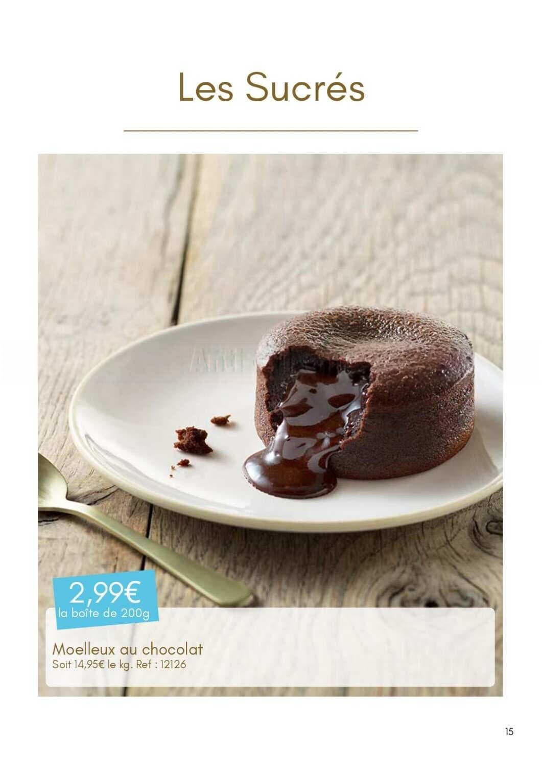 Moelleux au chocolat