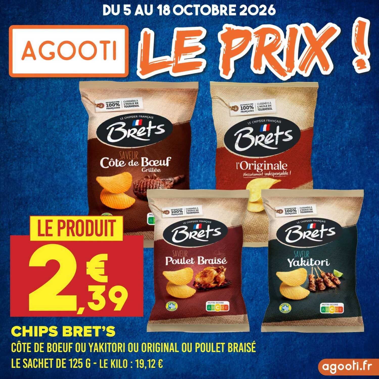 Chips bret's